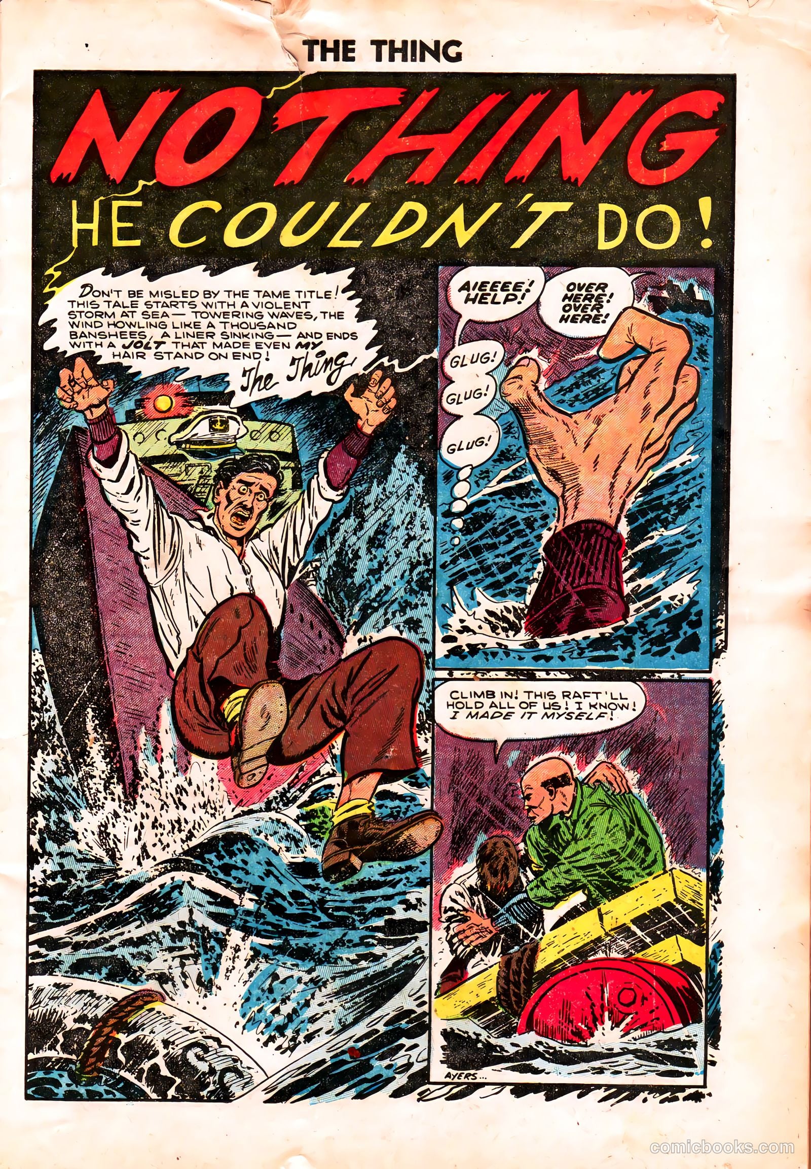 The Thing #16 — page 3 of 36