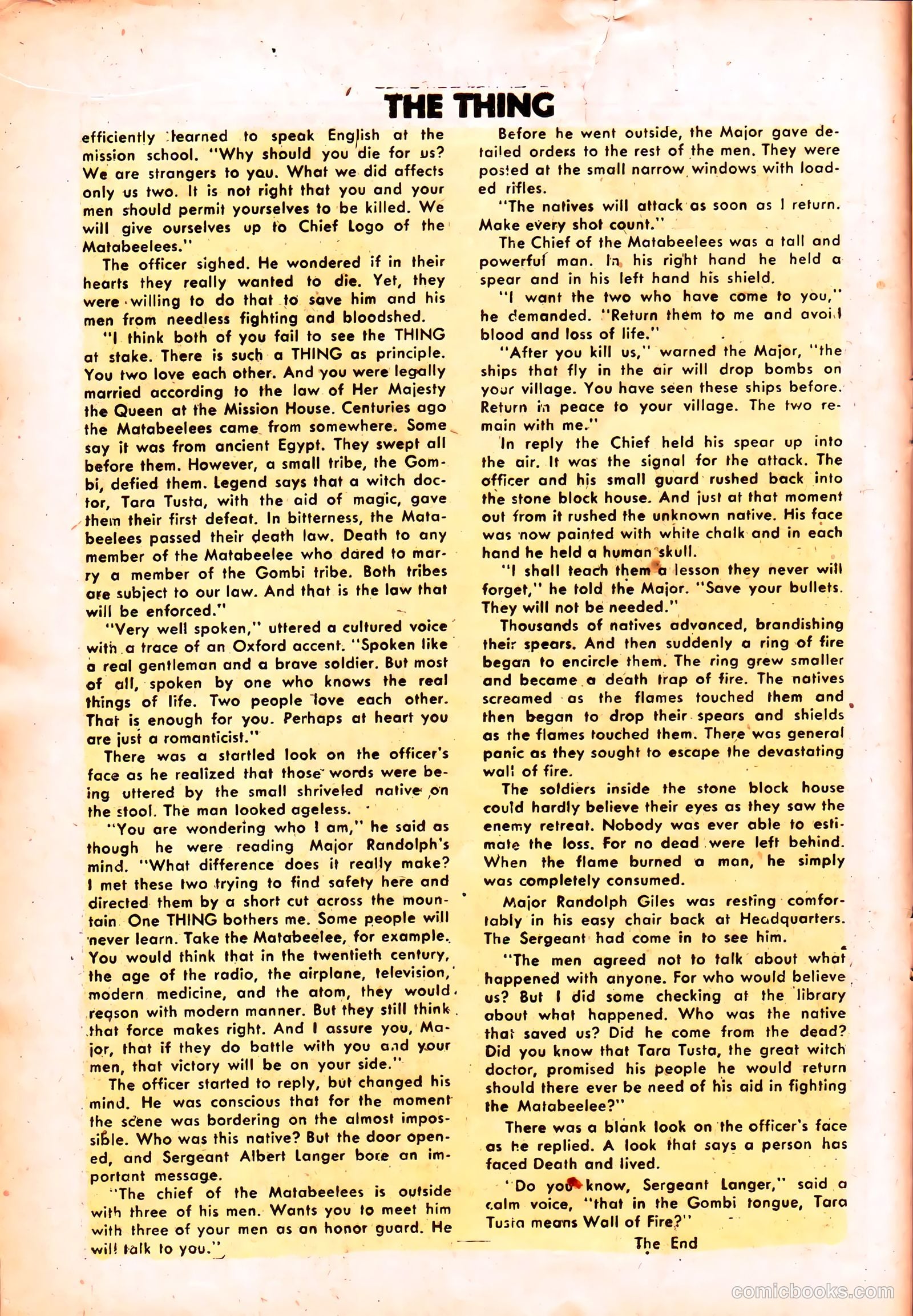 The Thing #16 — page 16 of 36
