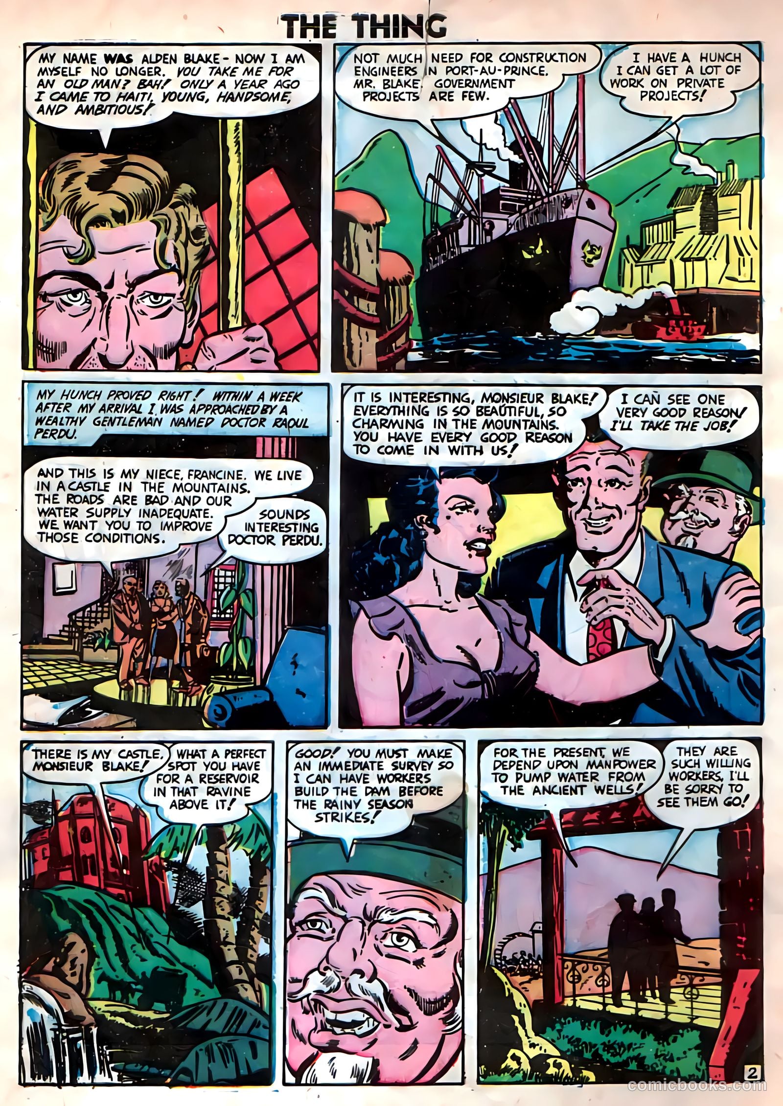 The Thing #4 — page 4 of 36