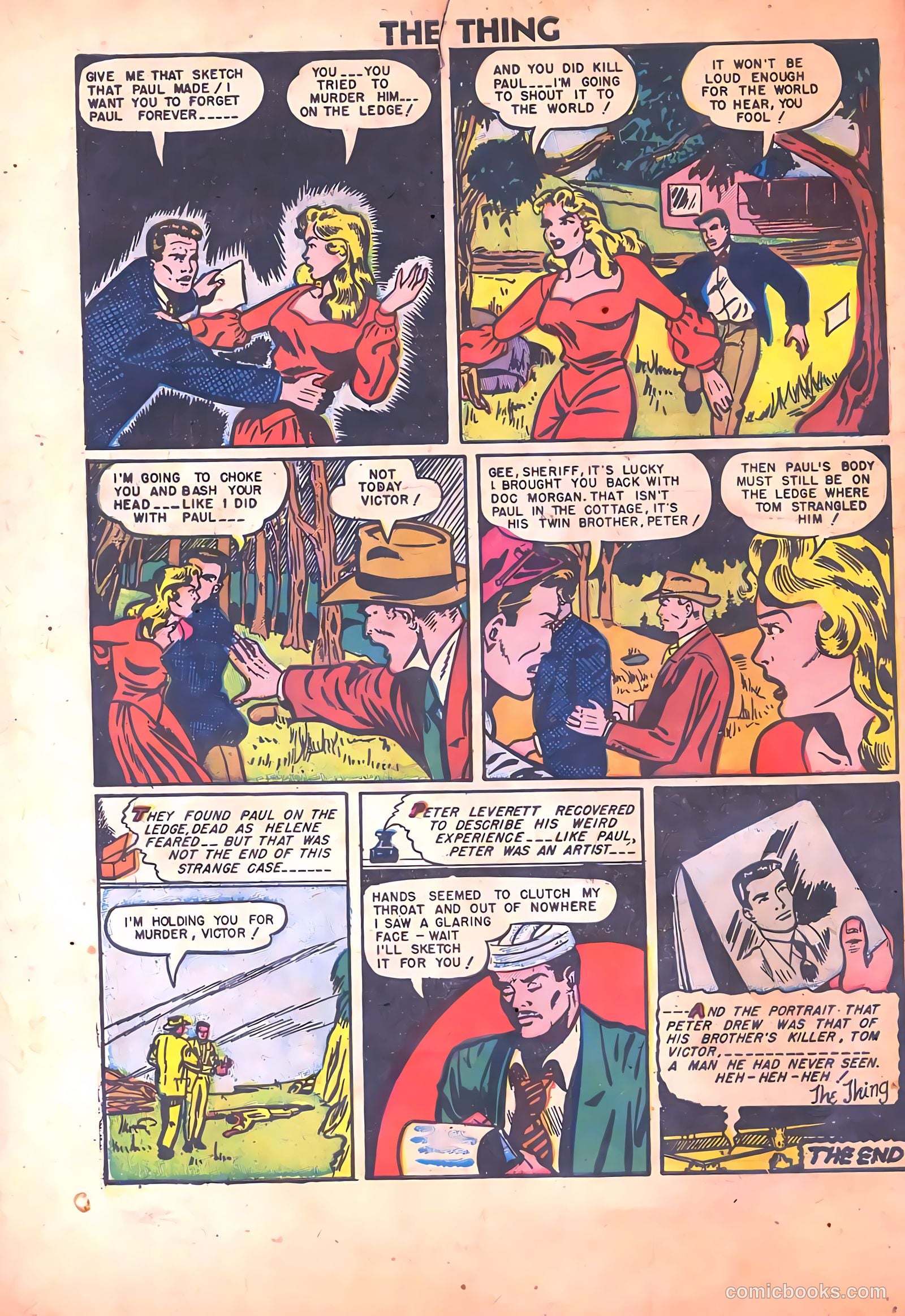 The Thing #4 — page 34 of 36