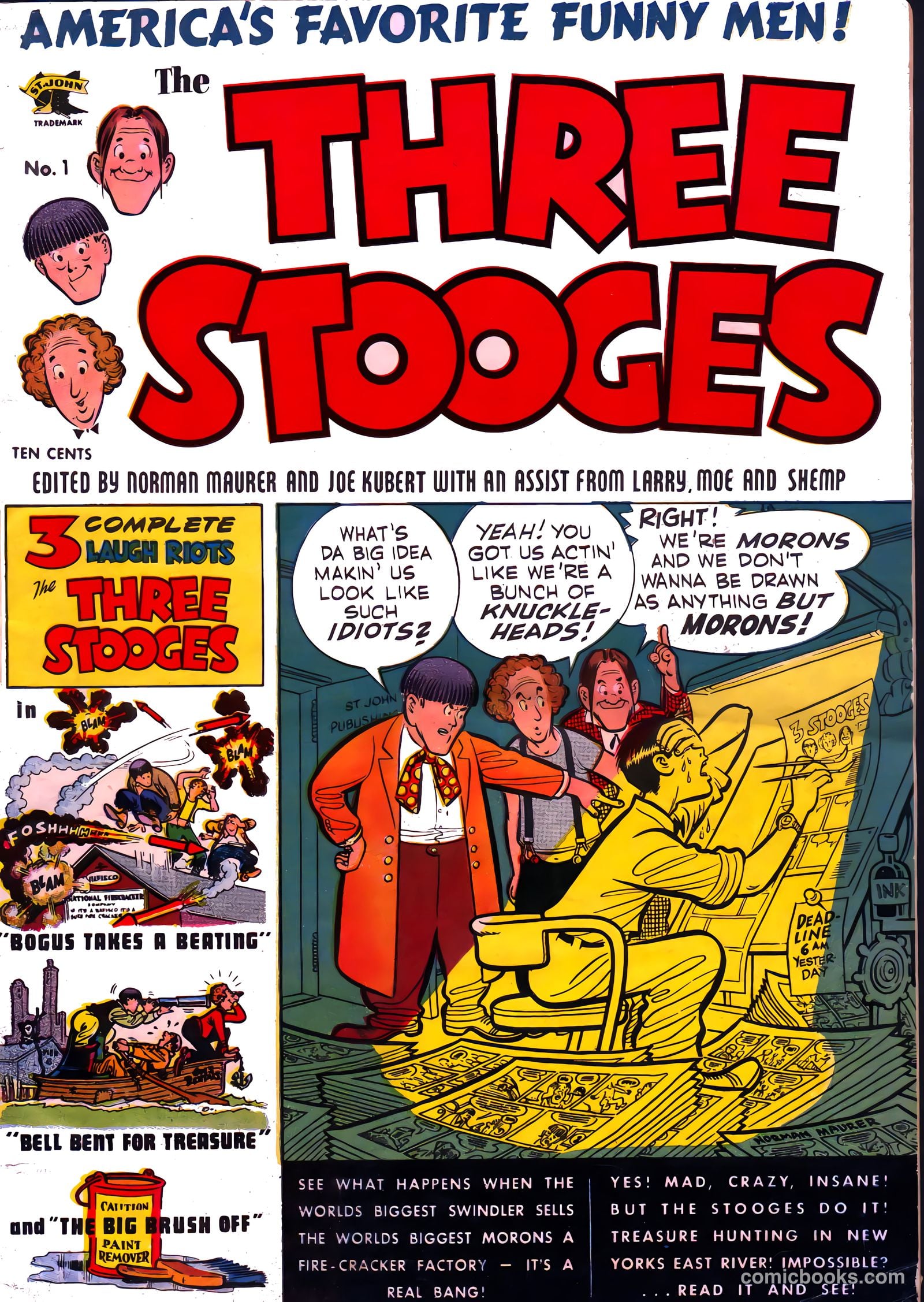The Three Stooges #1 — page 1 of 36
