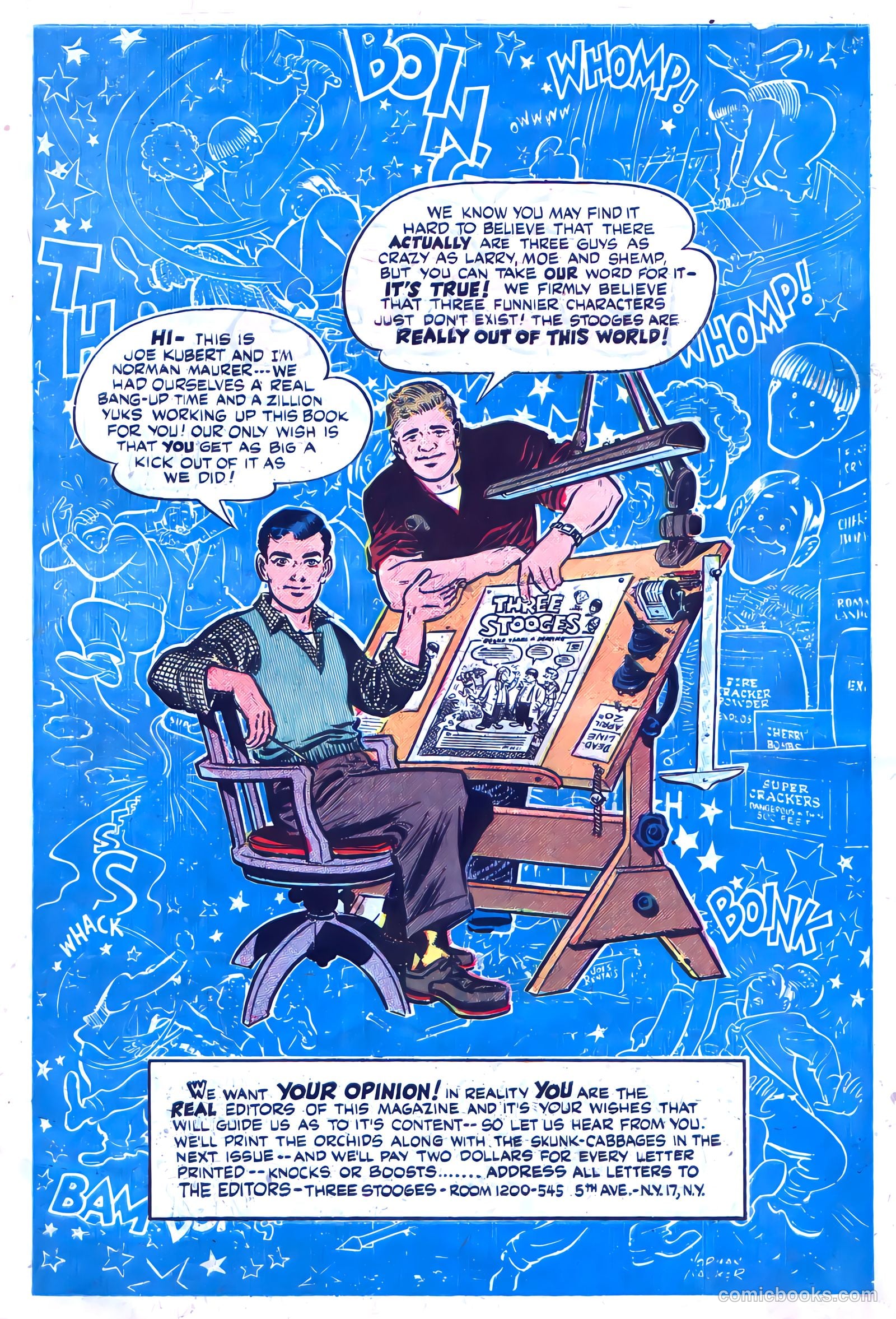 The Three Stooges #1 — page 3 of 36