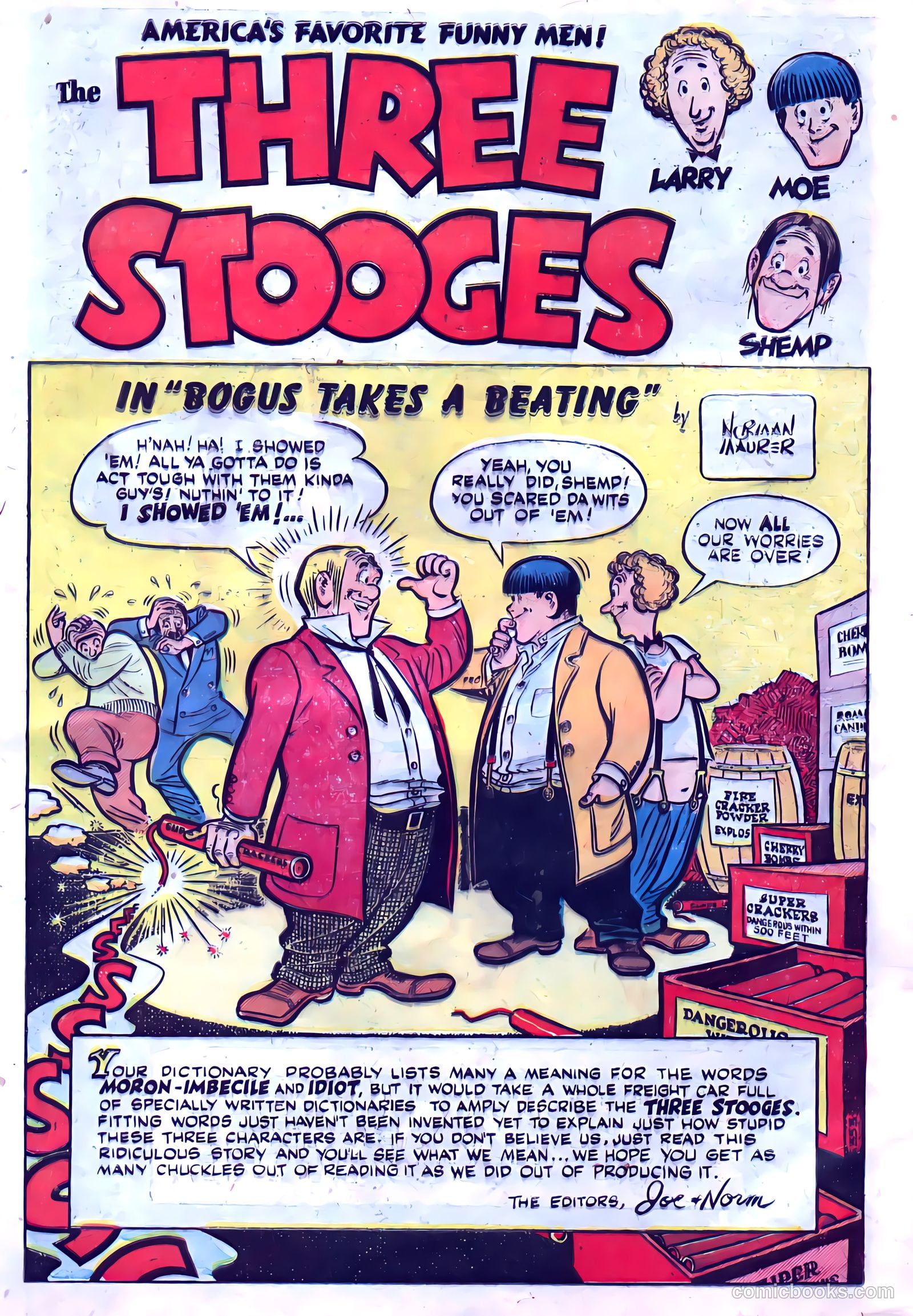 The Three Stooges #1 — page 4 of 36