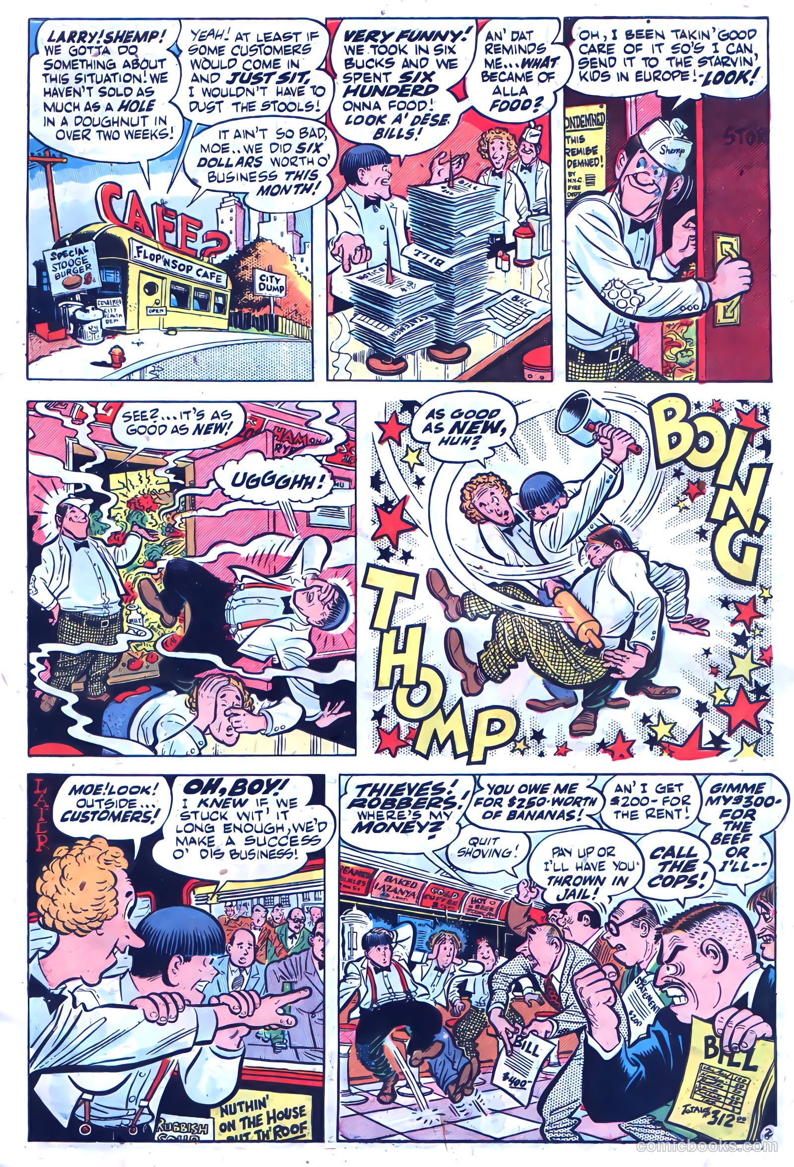 The Three Stooges #1 — page 5 of 36