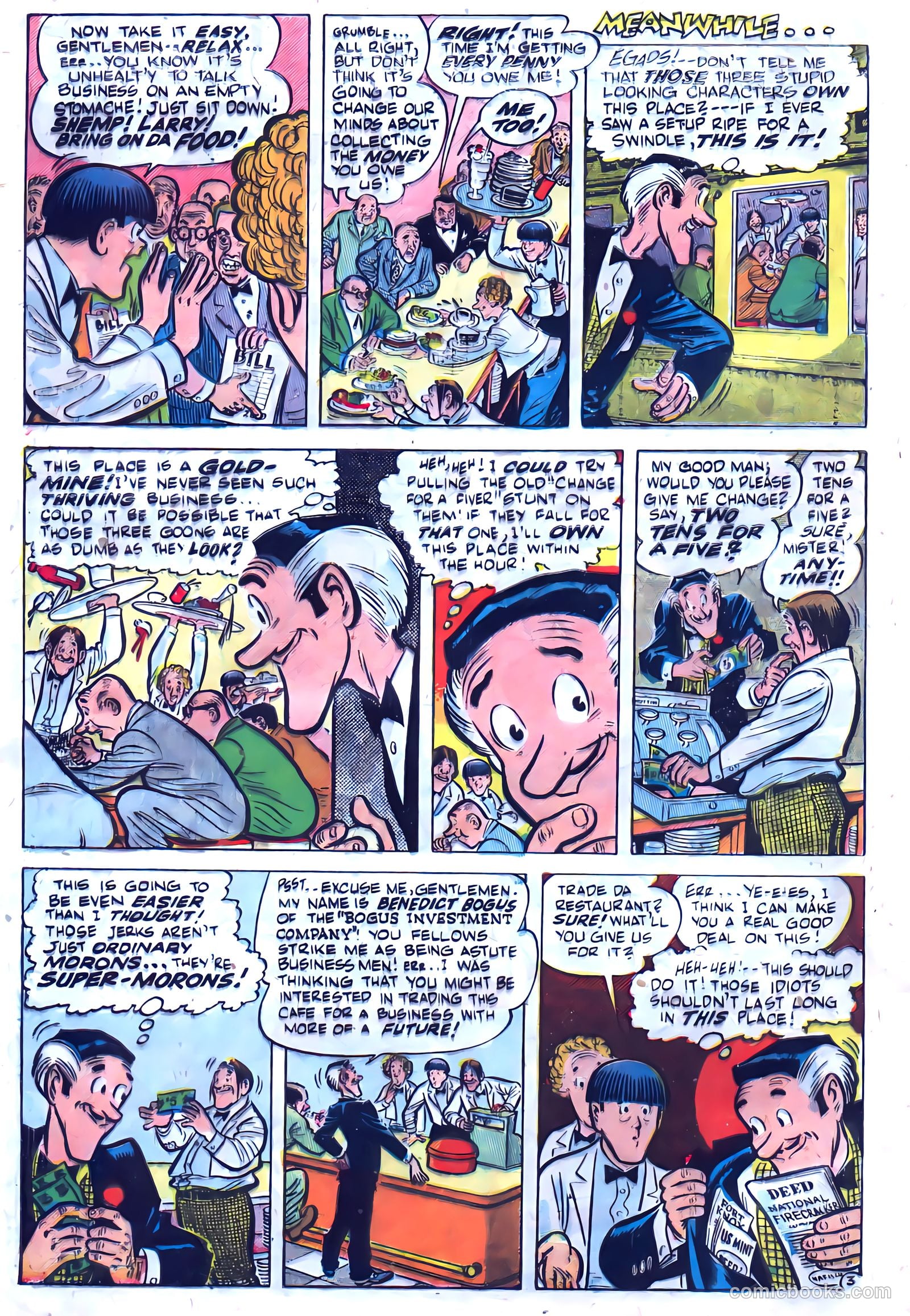 The Three Stooges #1 — page 6 of 36