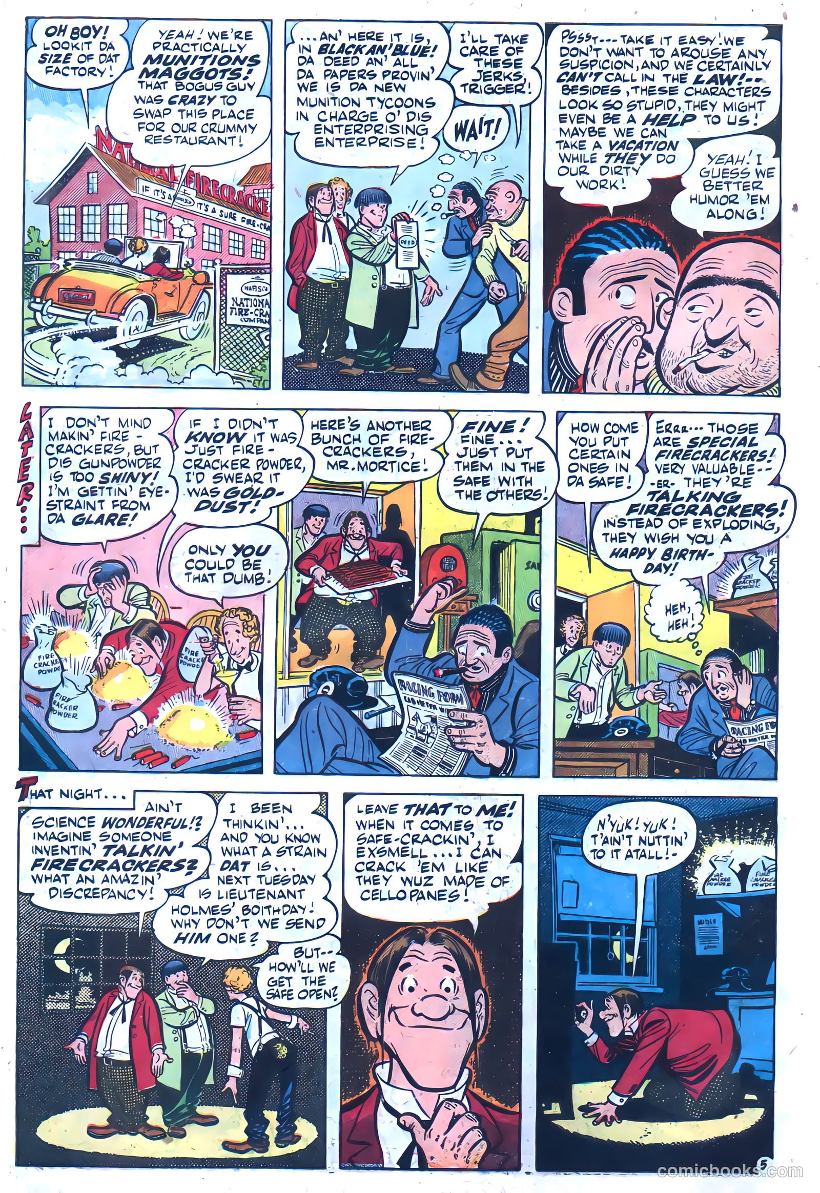 The Three Stooges #1 — page 8 of 36