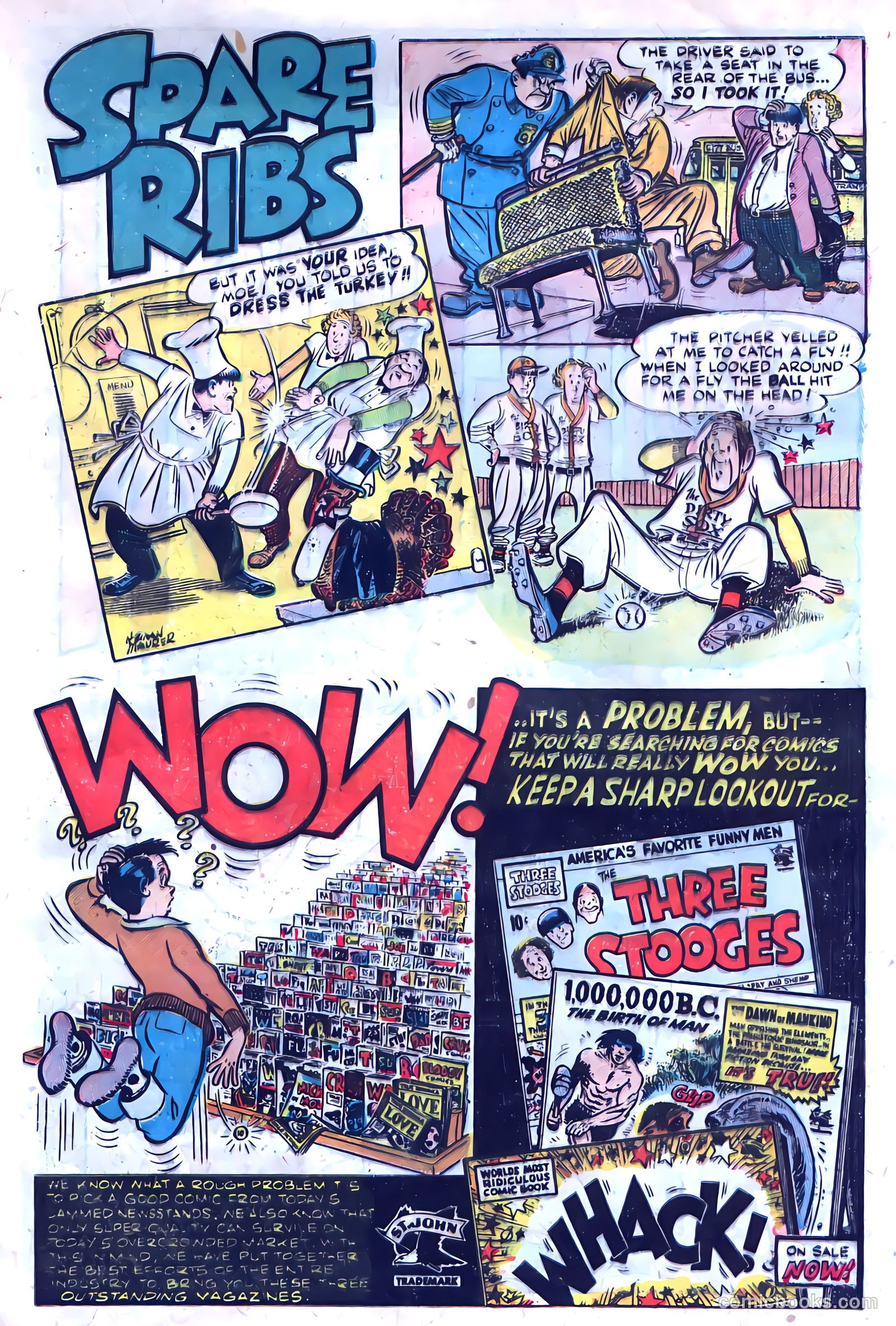 The Three Stooges #1 — page 33 of 36