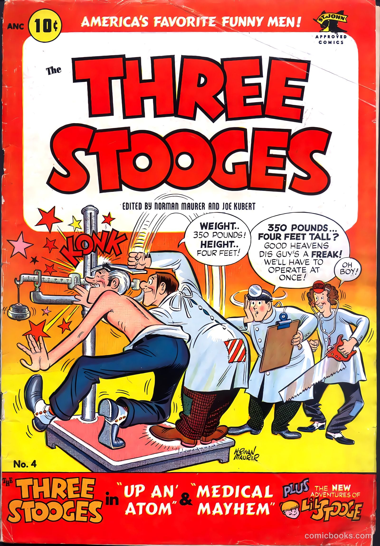 The Three Stooges #4 — page 1 of 35