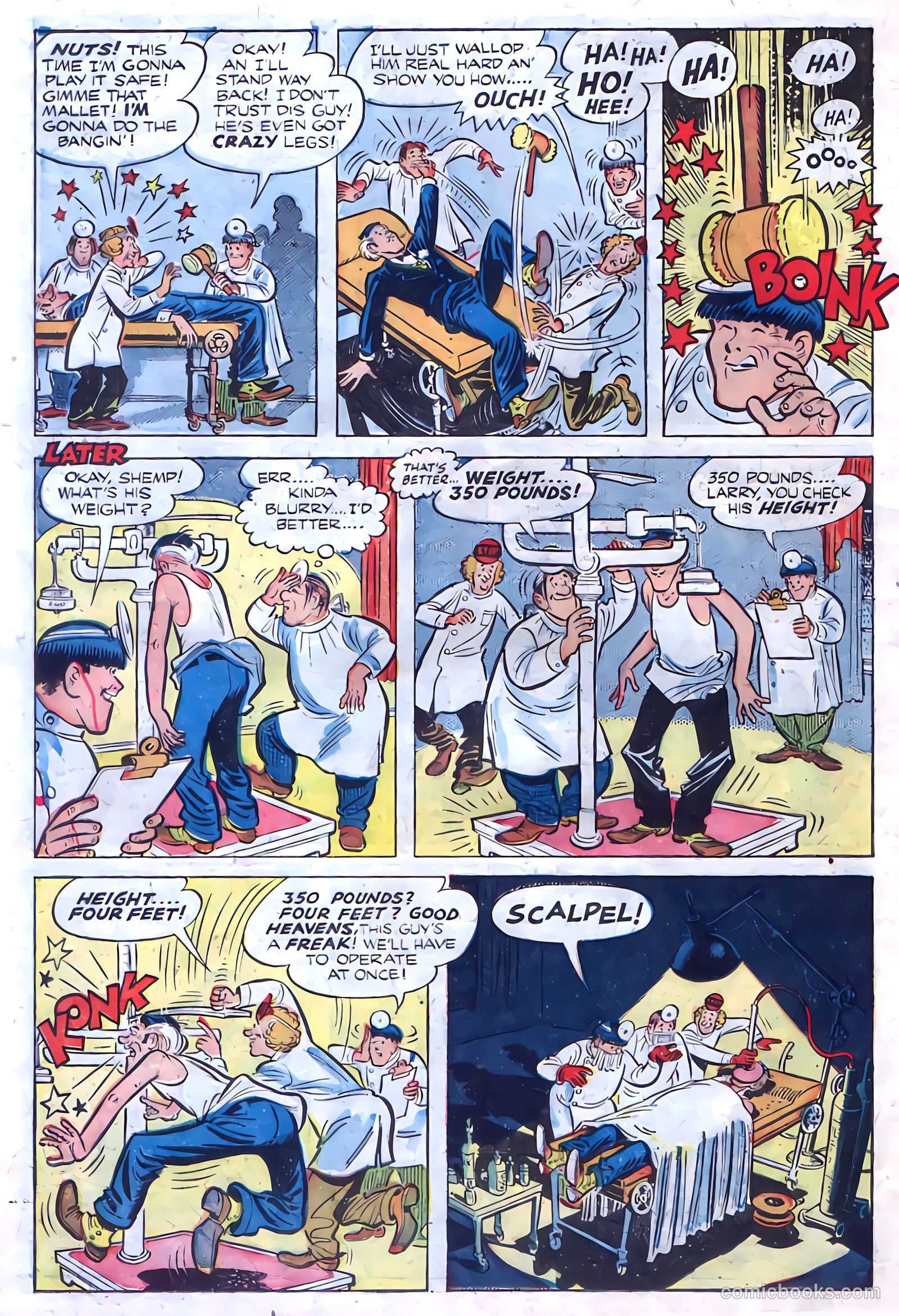 The Three Stooges #4 — page 21 of 35