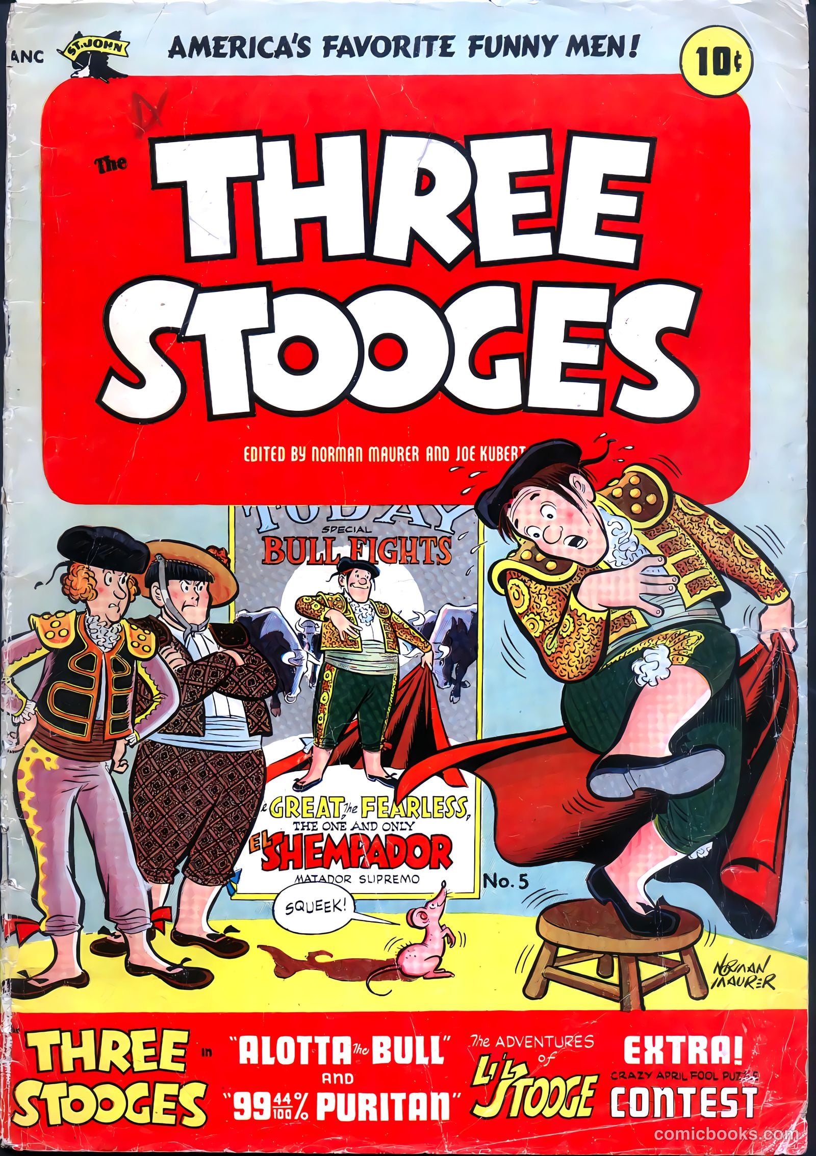 The Three Stooges #5 — page 1 of 35