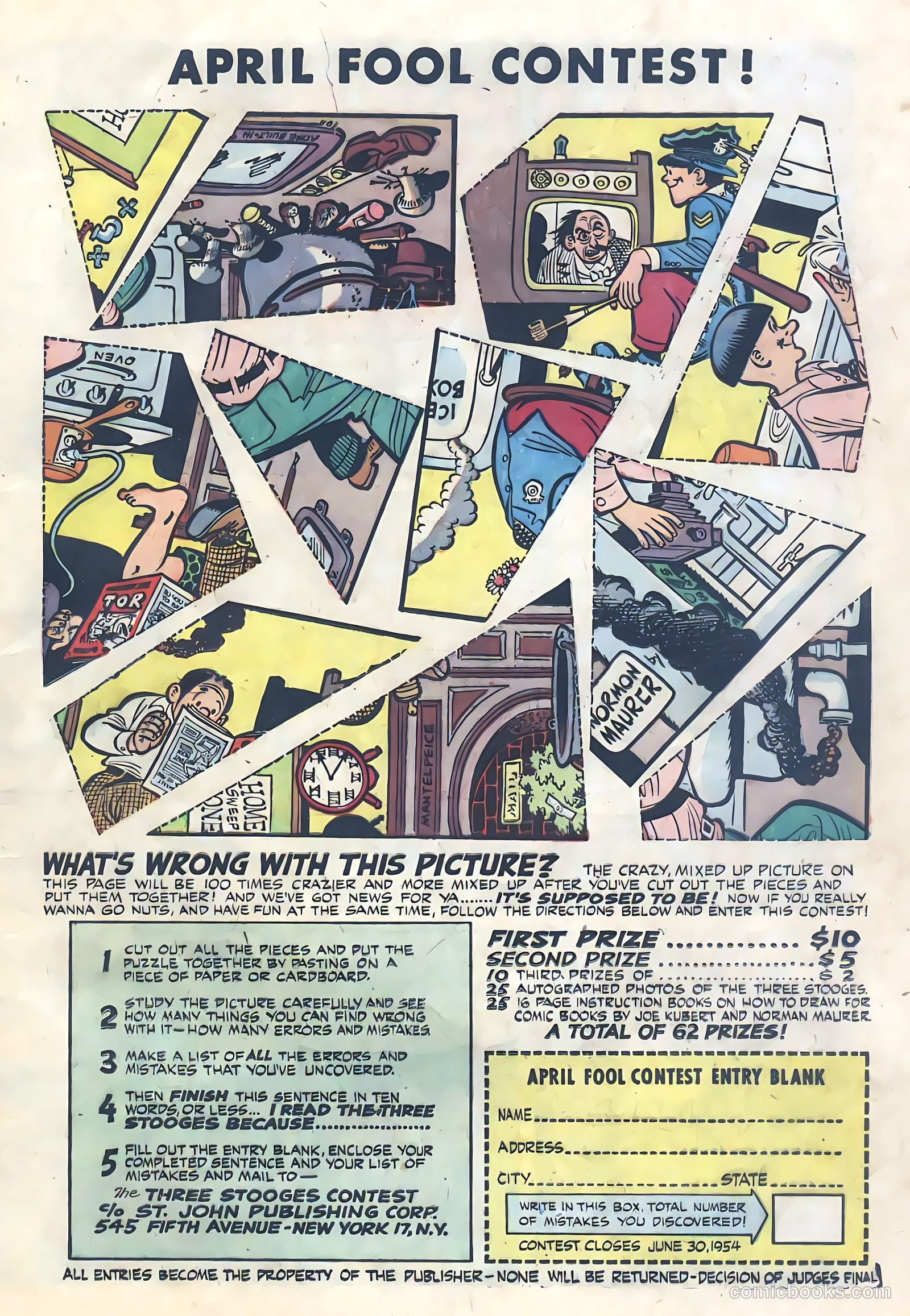 The Three Stooges #5 — page 17 of 35