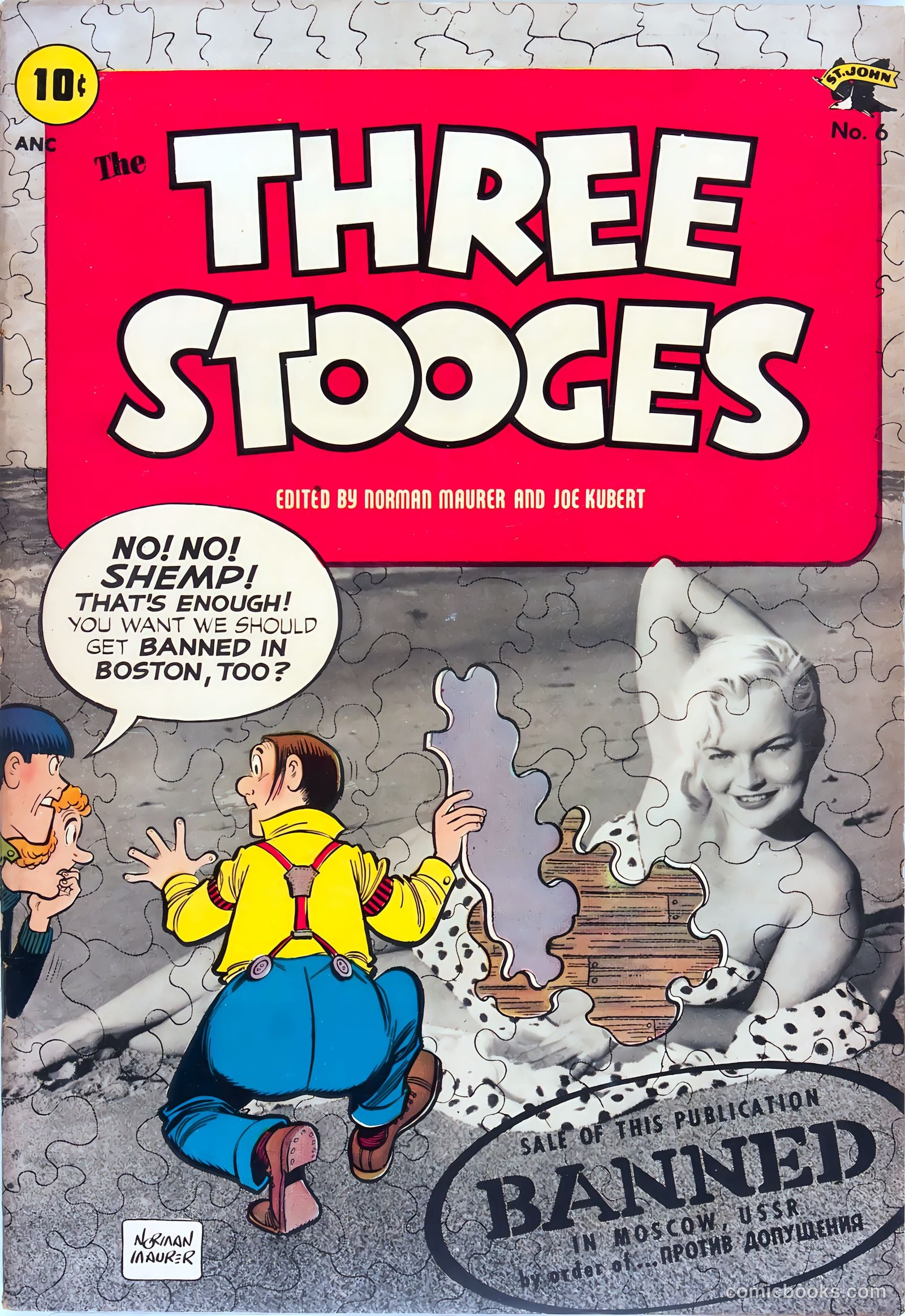The Three Stooges #6 — page 1 of 35