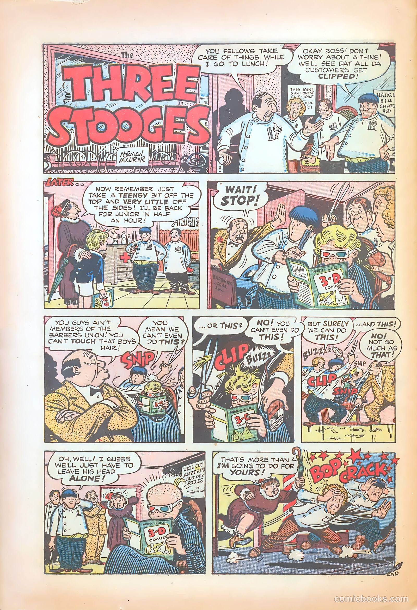 The Three Stooges #6 — page 27 of 35