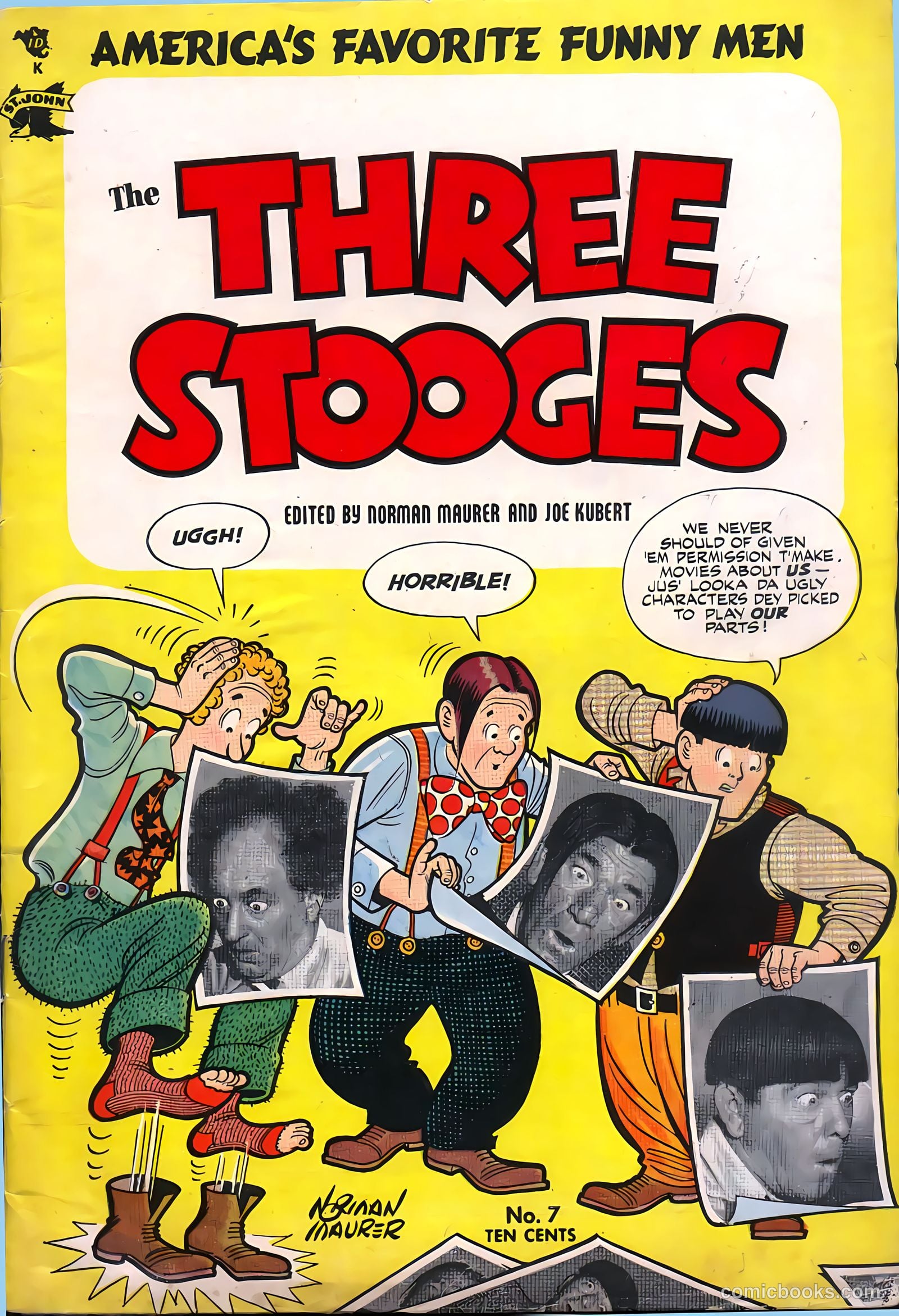The Three Stooges #7 — page 1 of 35