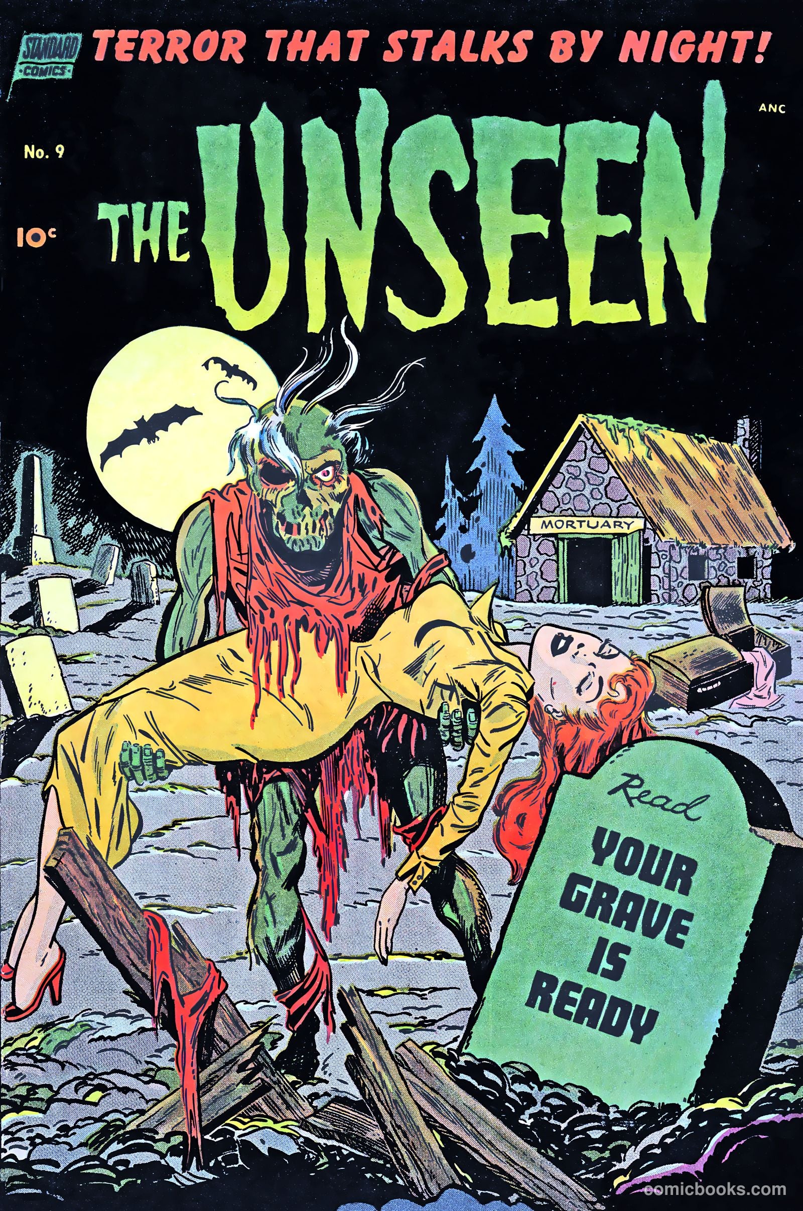The Unseen #9 — page 1 of 37