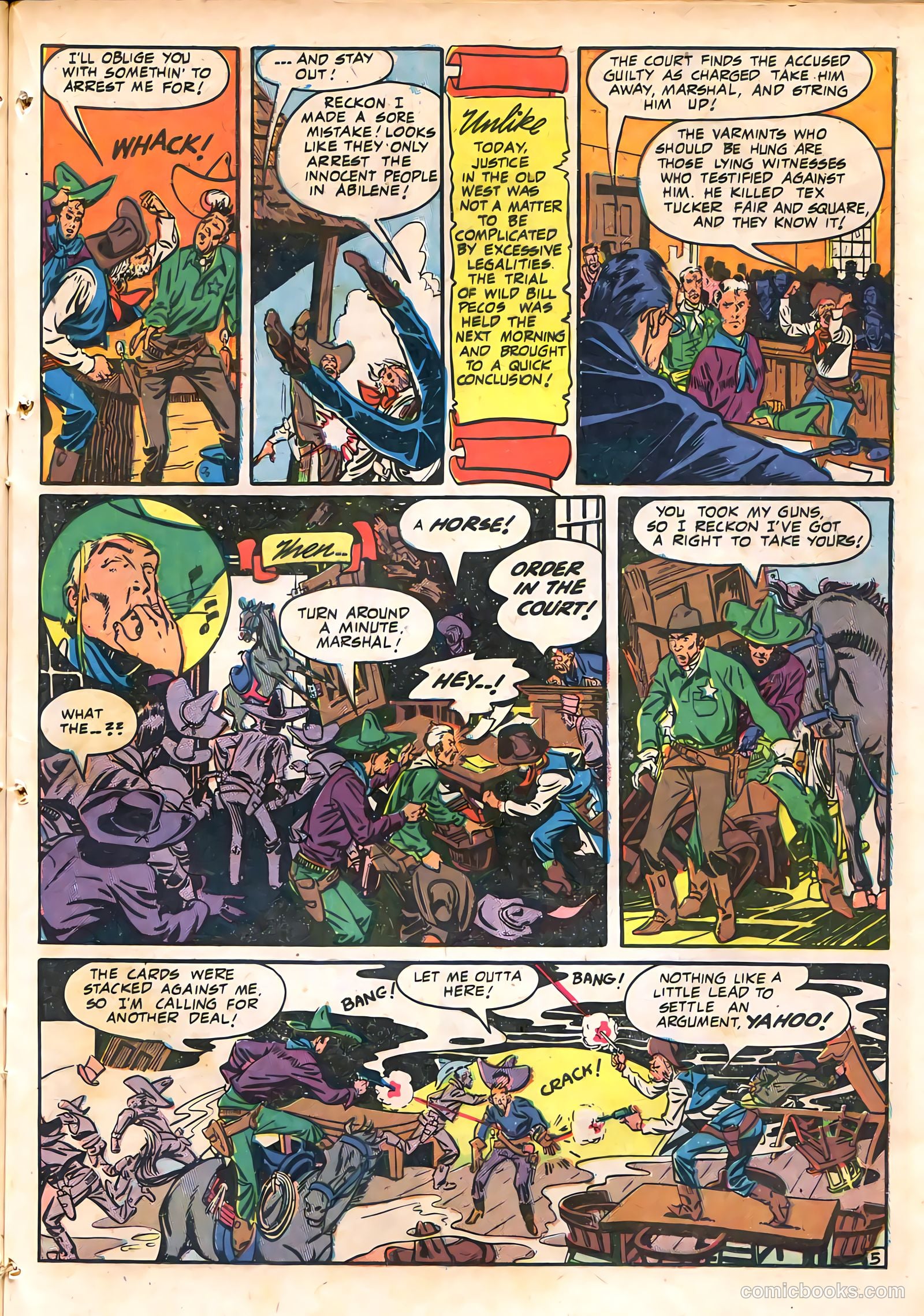The Westerner Comics #15 — page 21 of 52