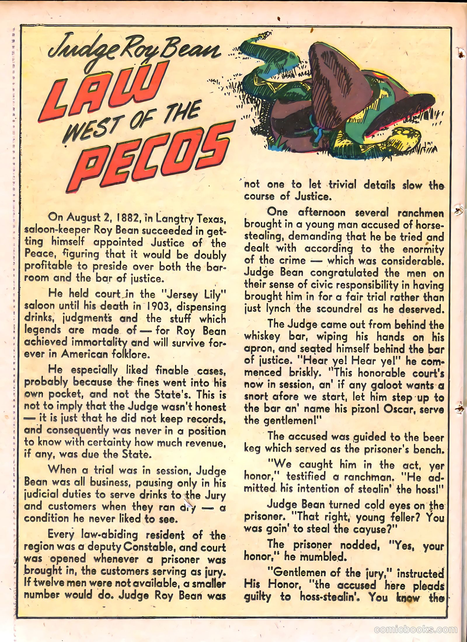 The Westerner Comics #15 — page 36 of 52