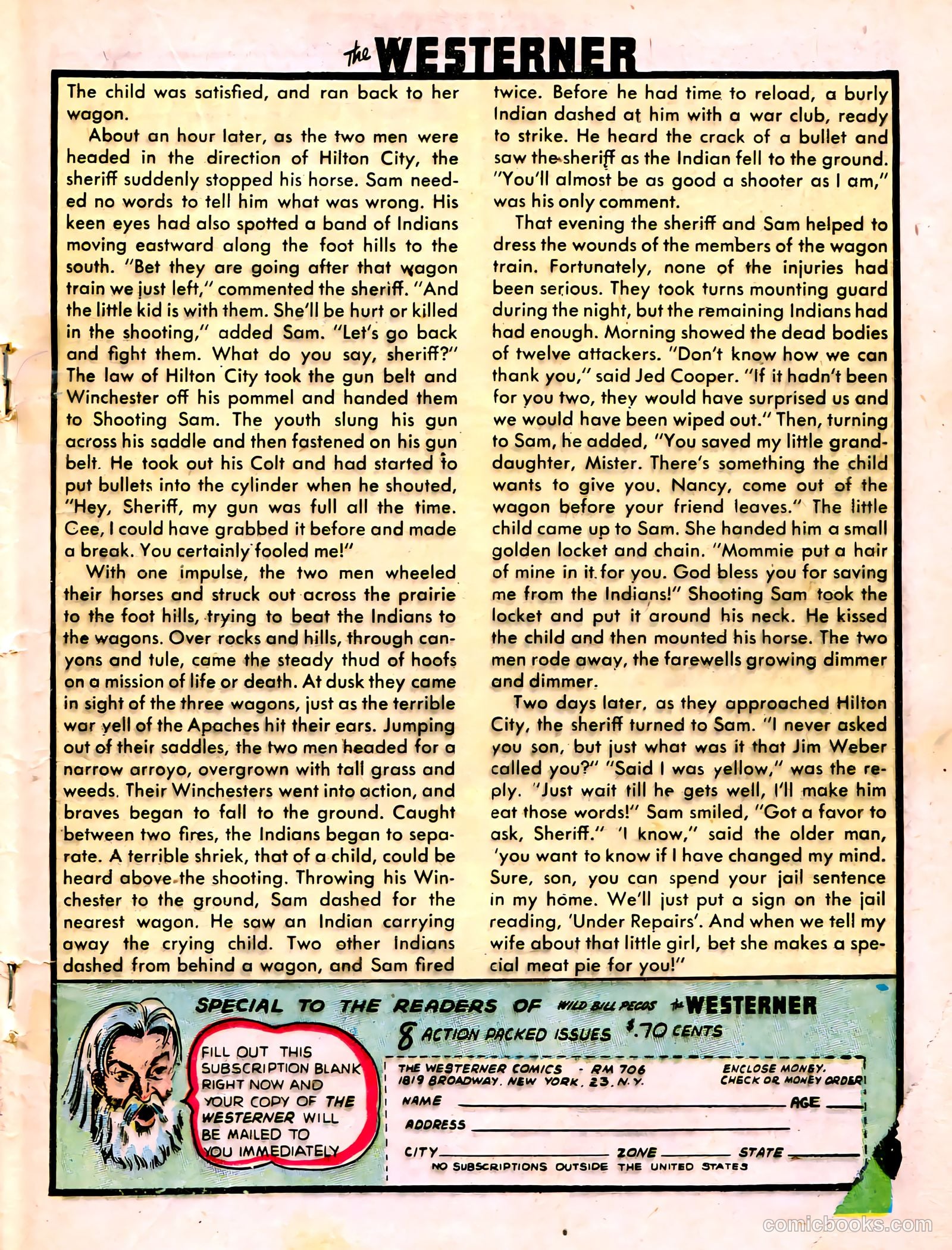 The Westerner #18 — page 29 of 52