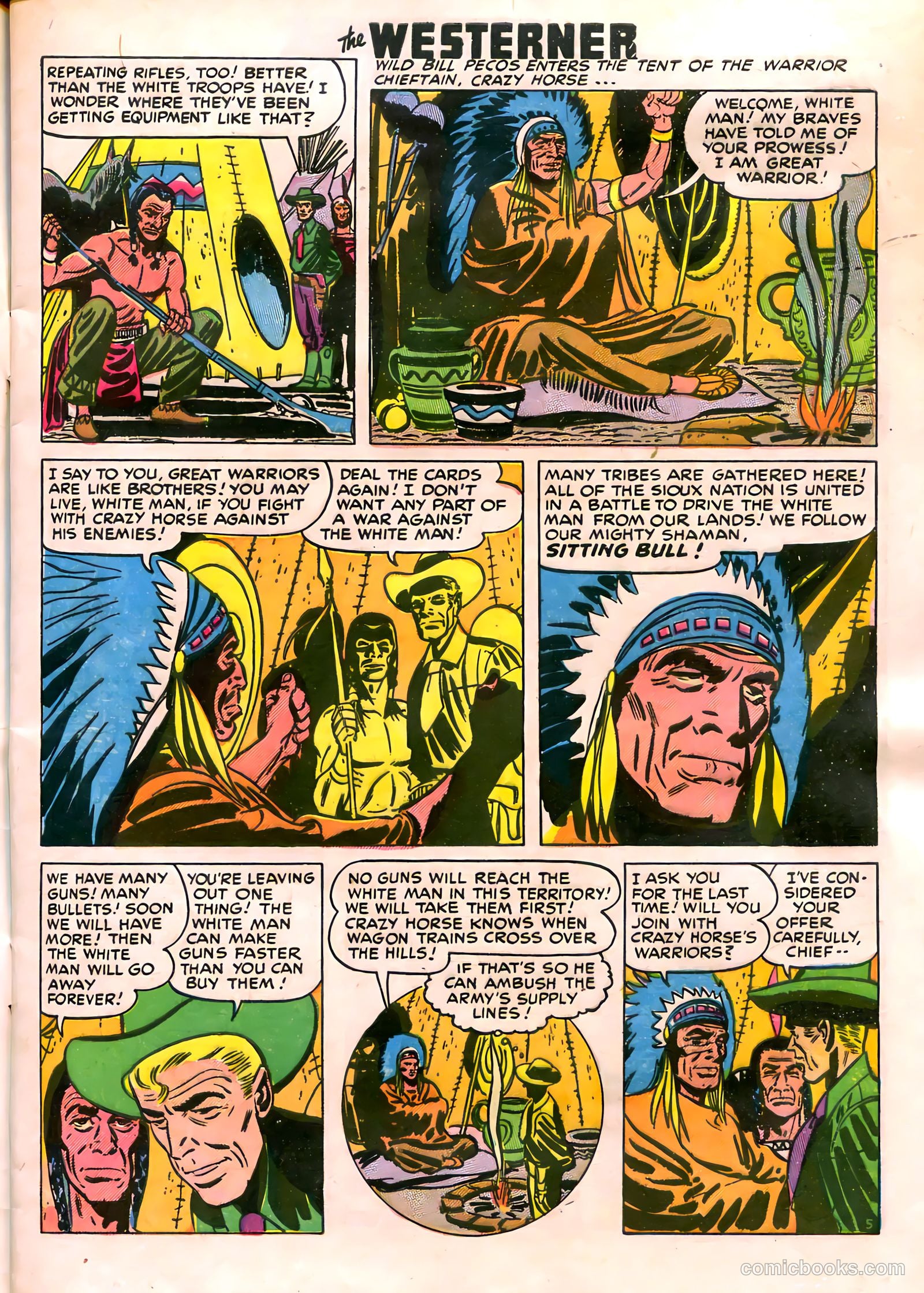 The Westerner Comics #19 — page 7 of 52