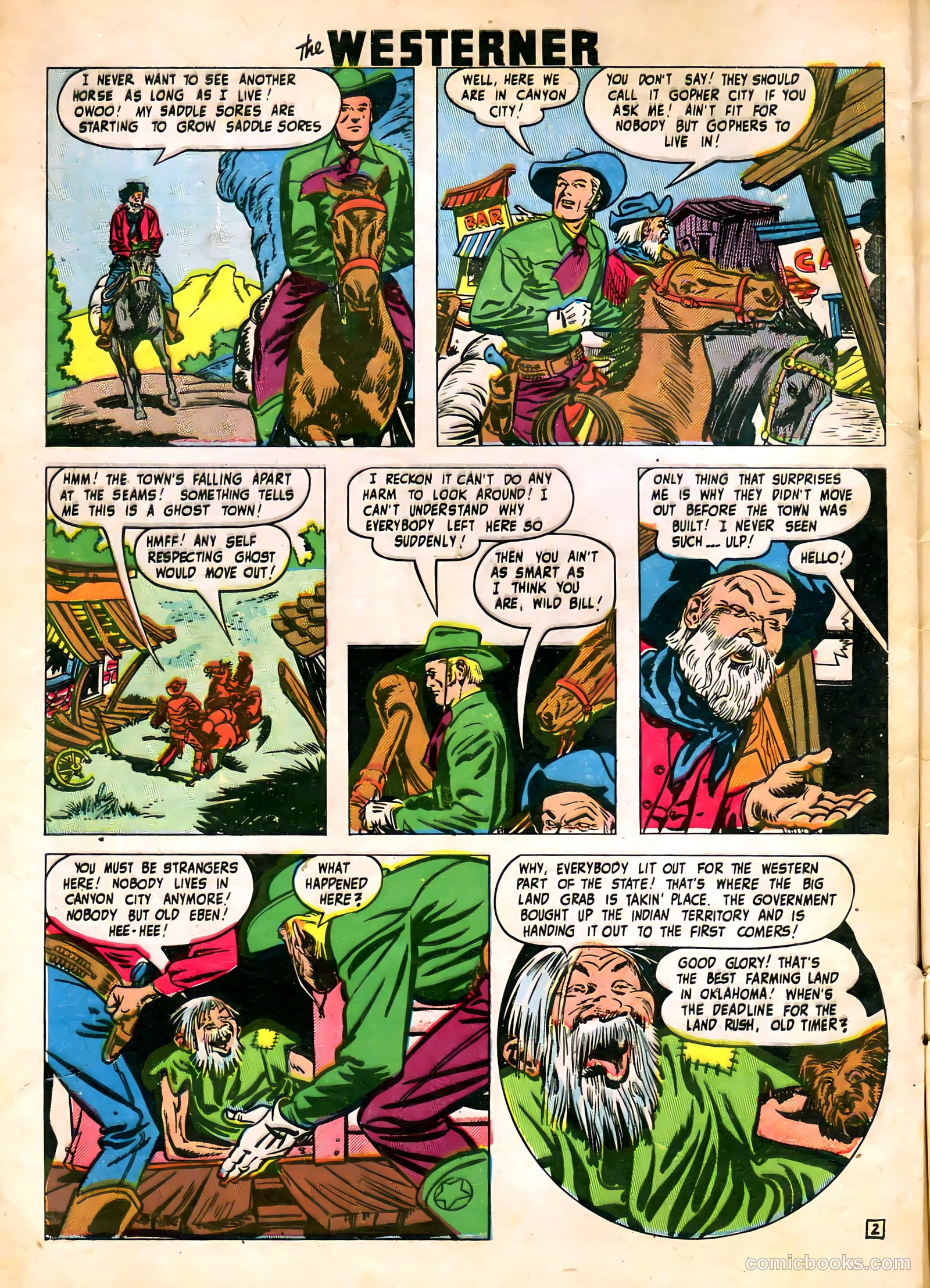 The Westerner Comics #20 — page 4 of 52