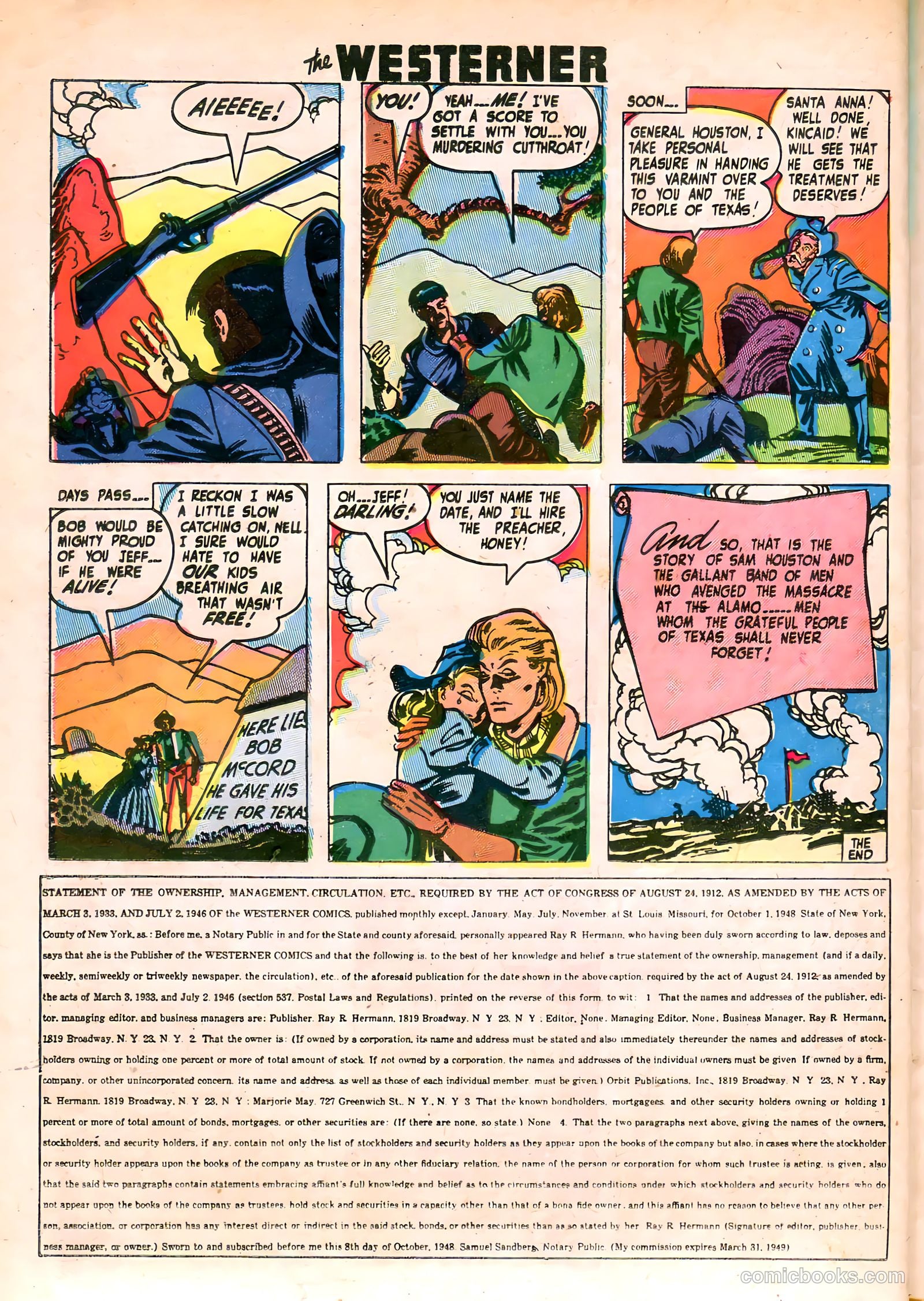 The Westerner Comics #20 — page 38 of 52