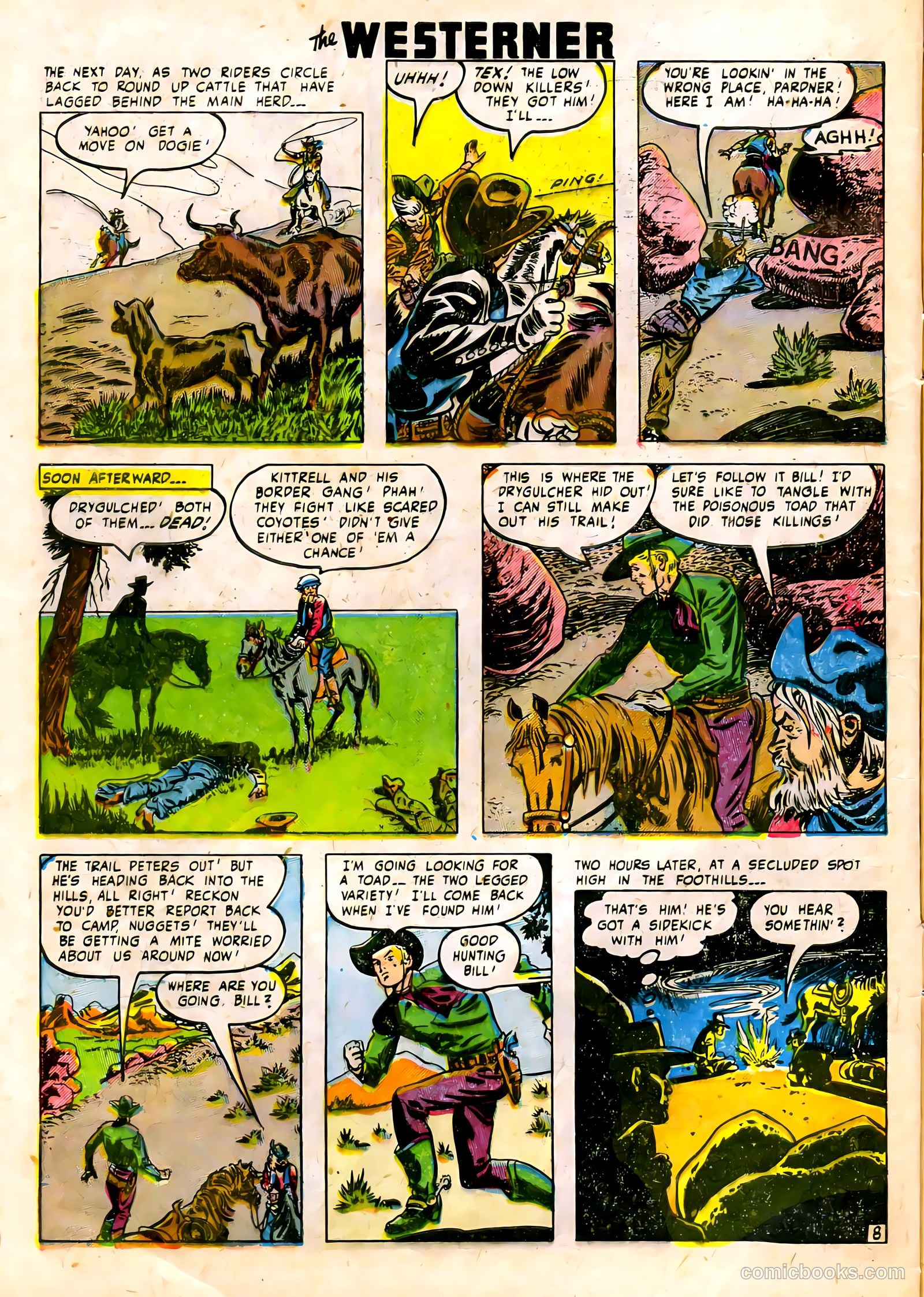The Westerner Comics #22 — page 10 of 52