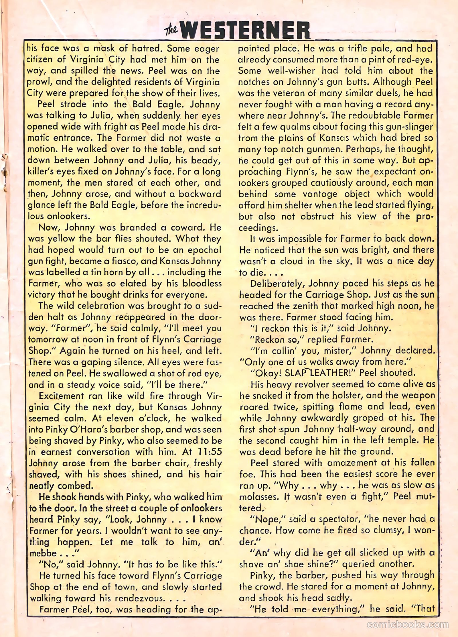 The Westerner Comics #23 — page 29 of 52