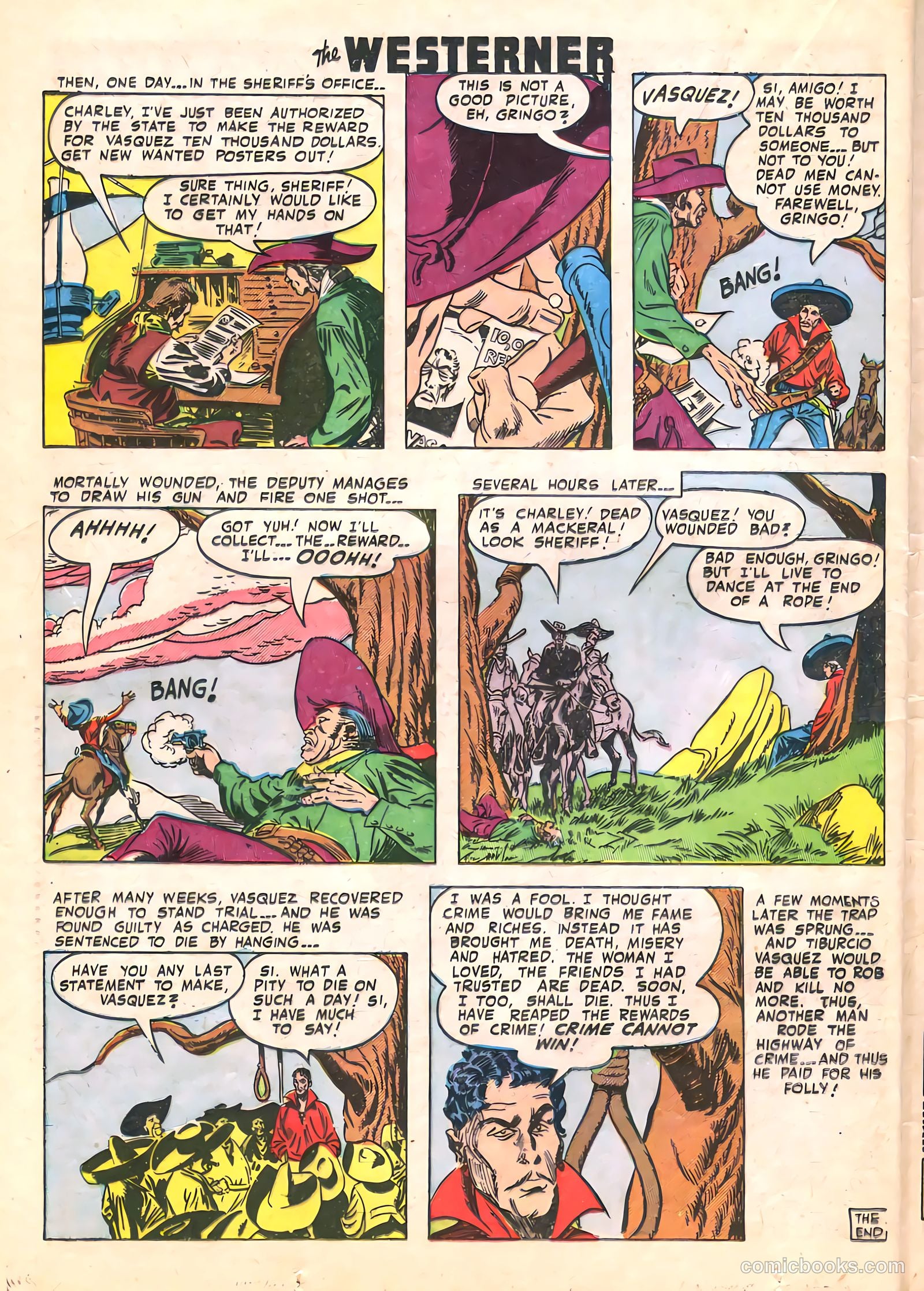 The Westerner Comics #23 — page 36 of 52
