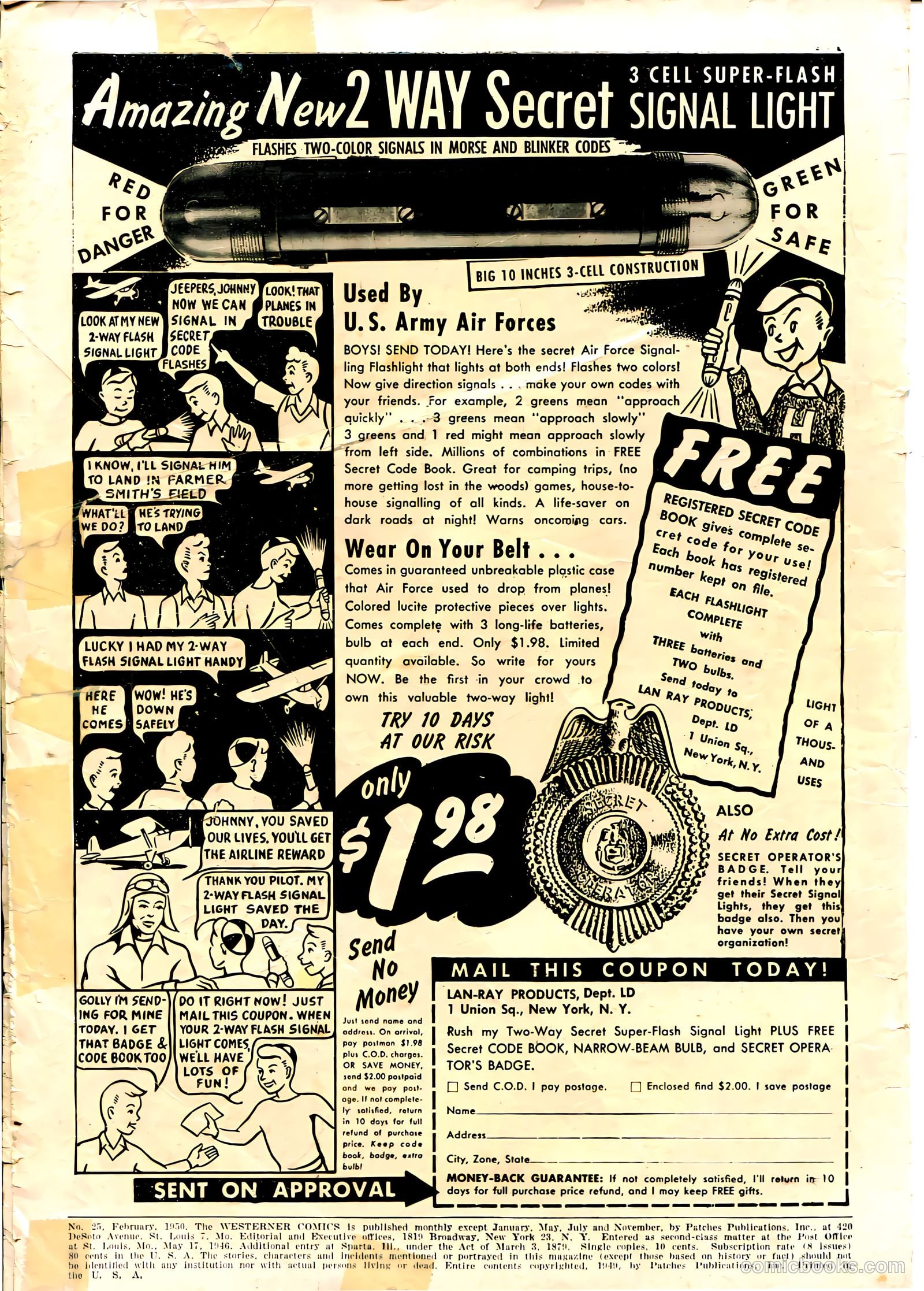 The Westerner Comics #25 — page 2 of 52