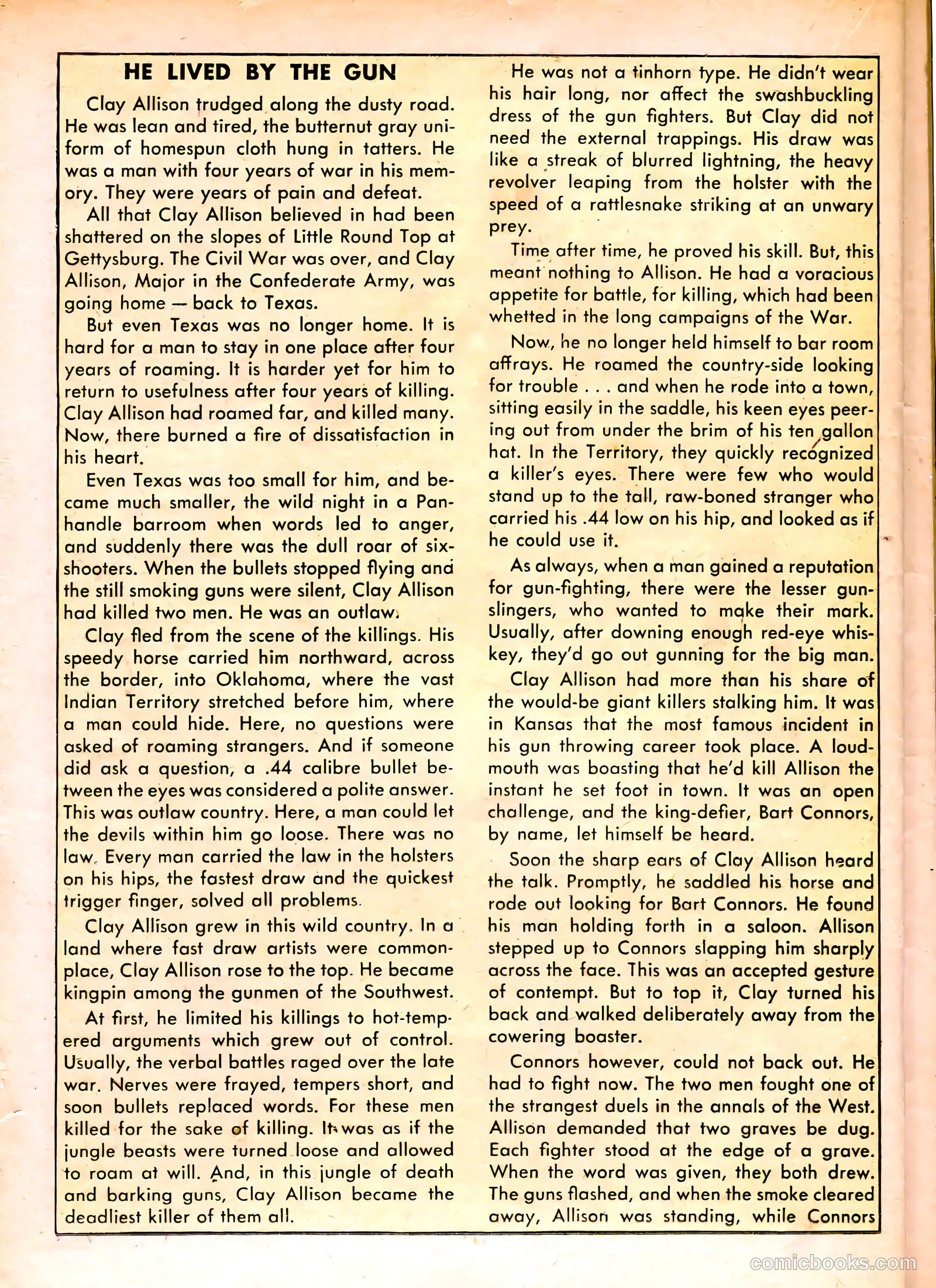 The Westerner Comics #25 — page 32 of 52