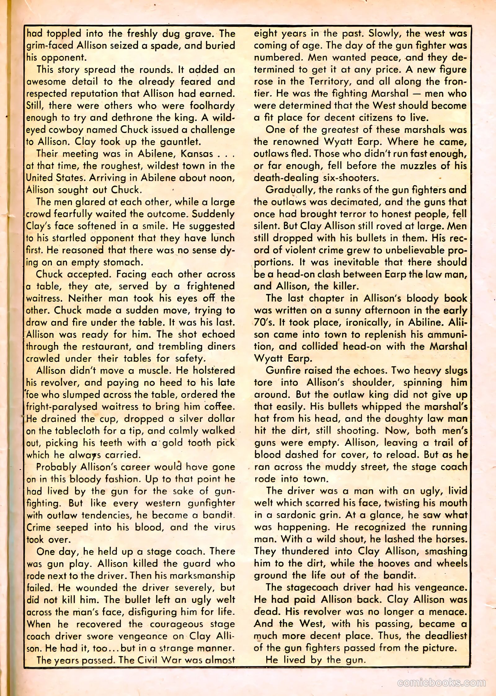 The Westerner Comics #25 — page 33 of 52