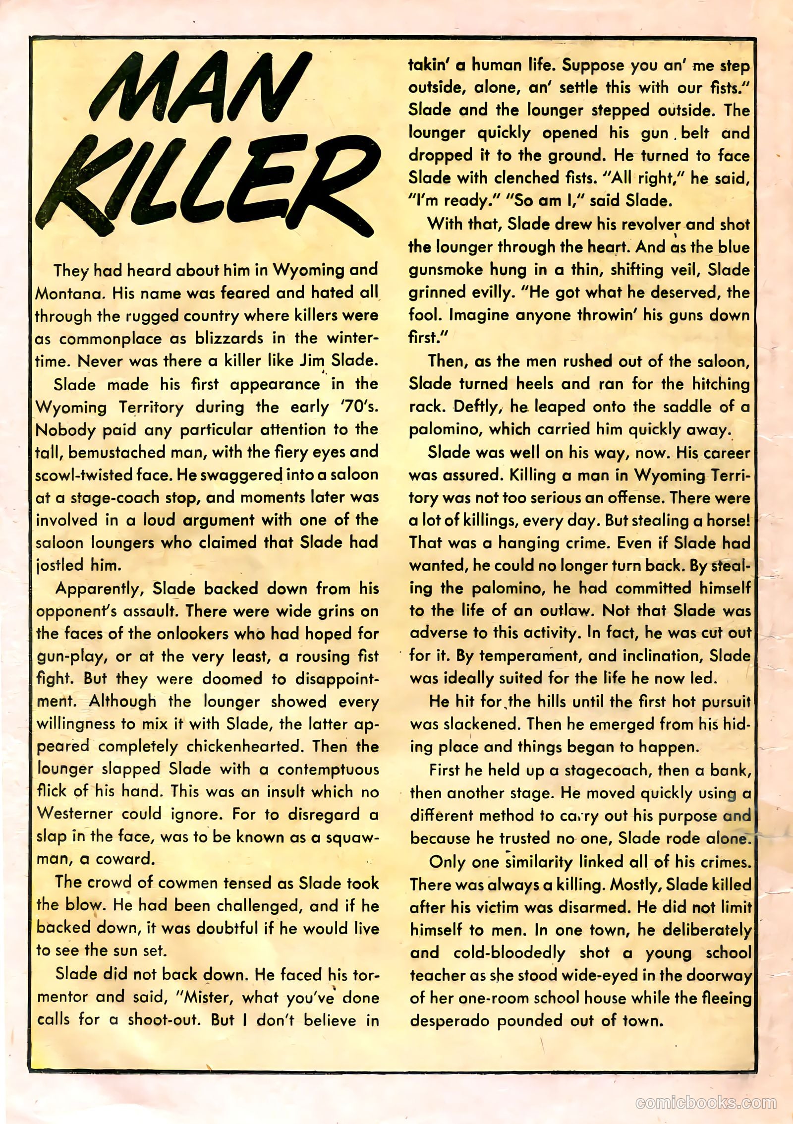 The Westerner Comics #26 — page 22 of 52