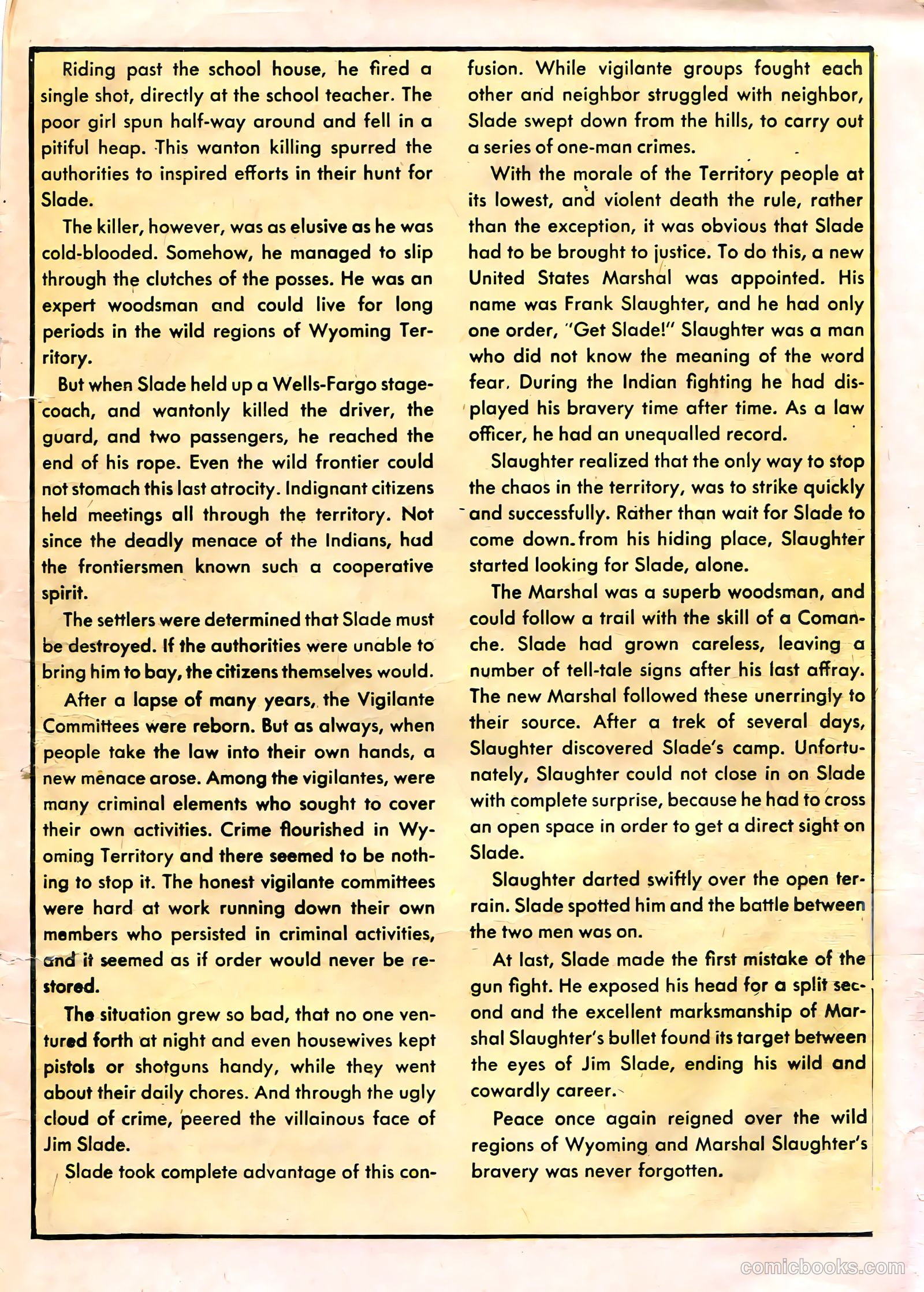 The Westerner Comics #26 — page 23 of 52