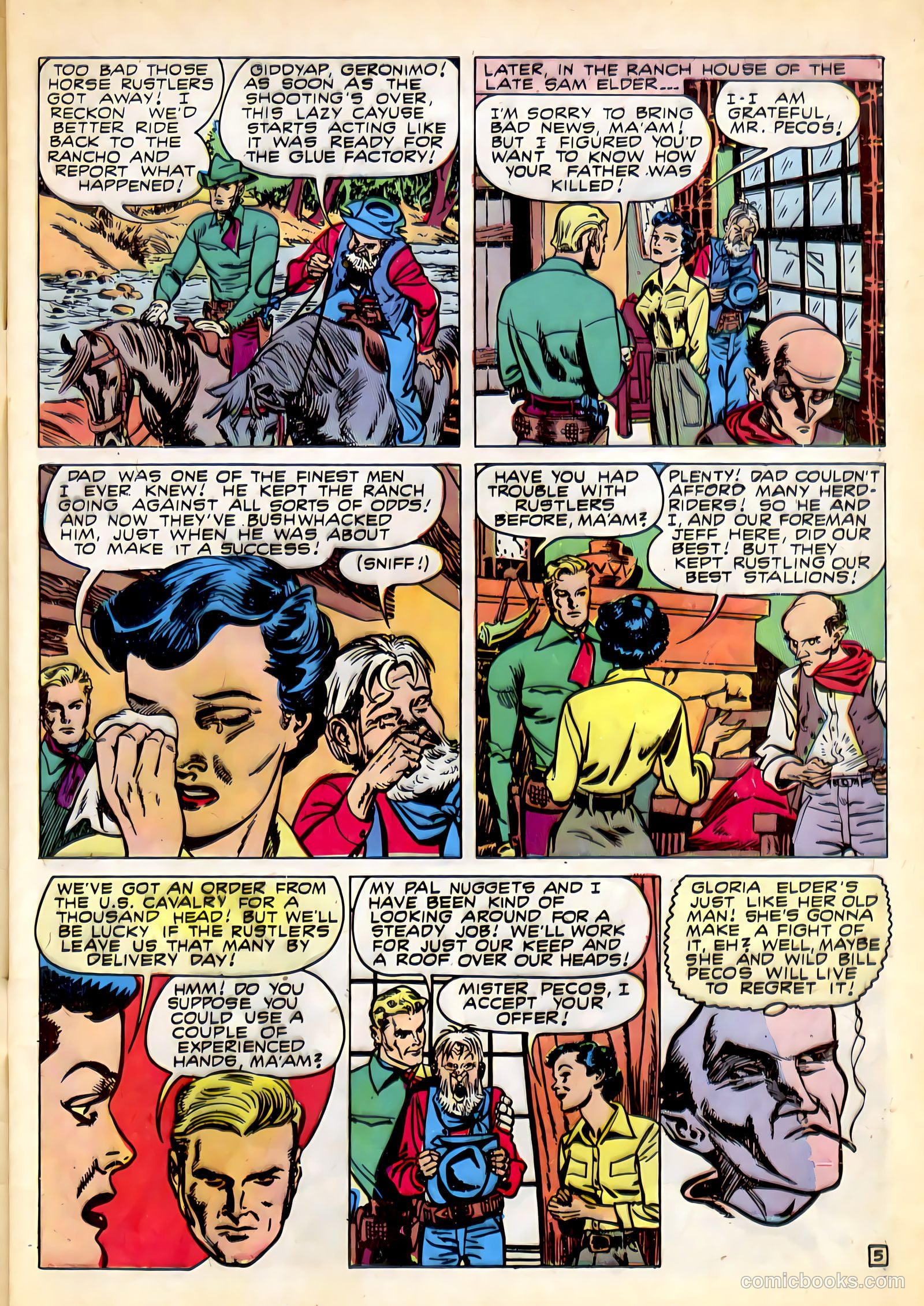The Westerner Comics #27 — page 7 of 52