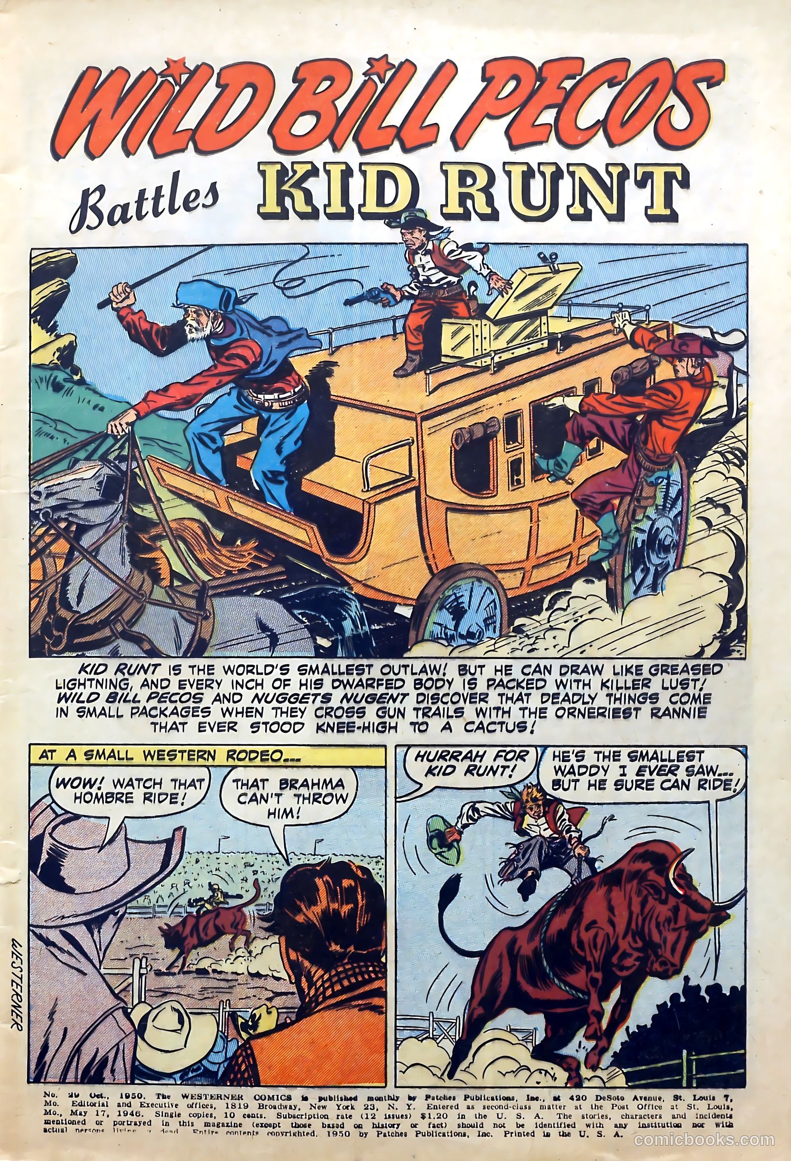 The Westerner Comics #29 — page 3 of 53