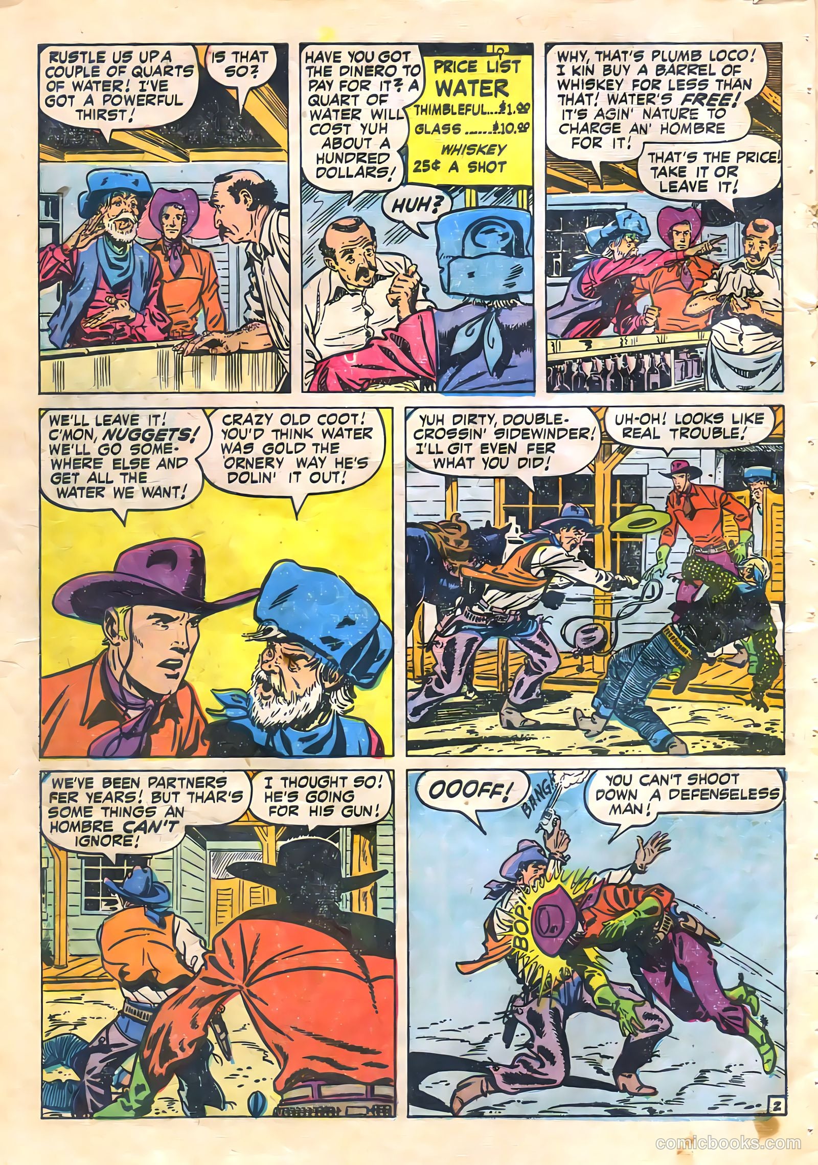 The Westerner Comics #30 — page 3 of 52