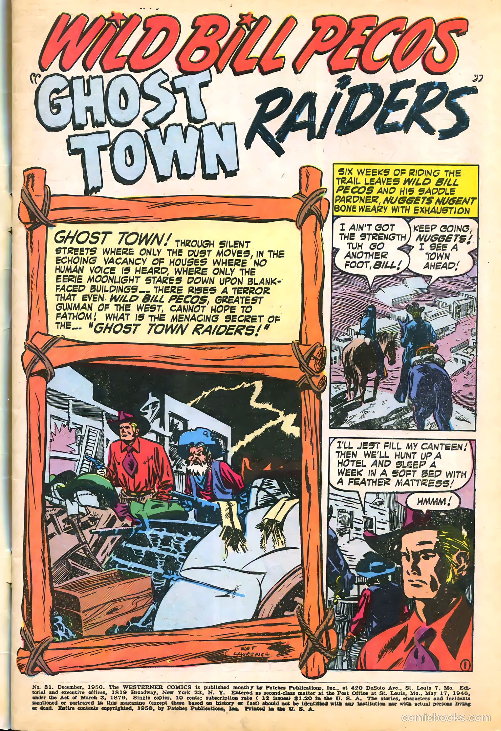 The Westerner Comics #31 — page 3 of 52
