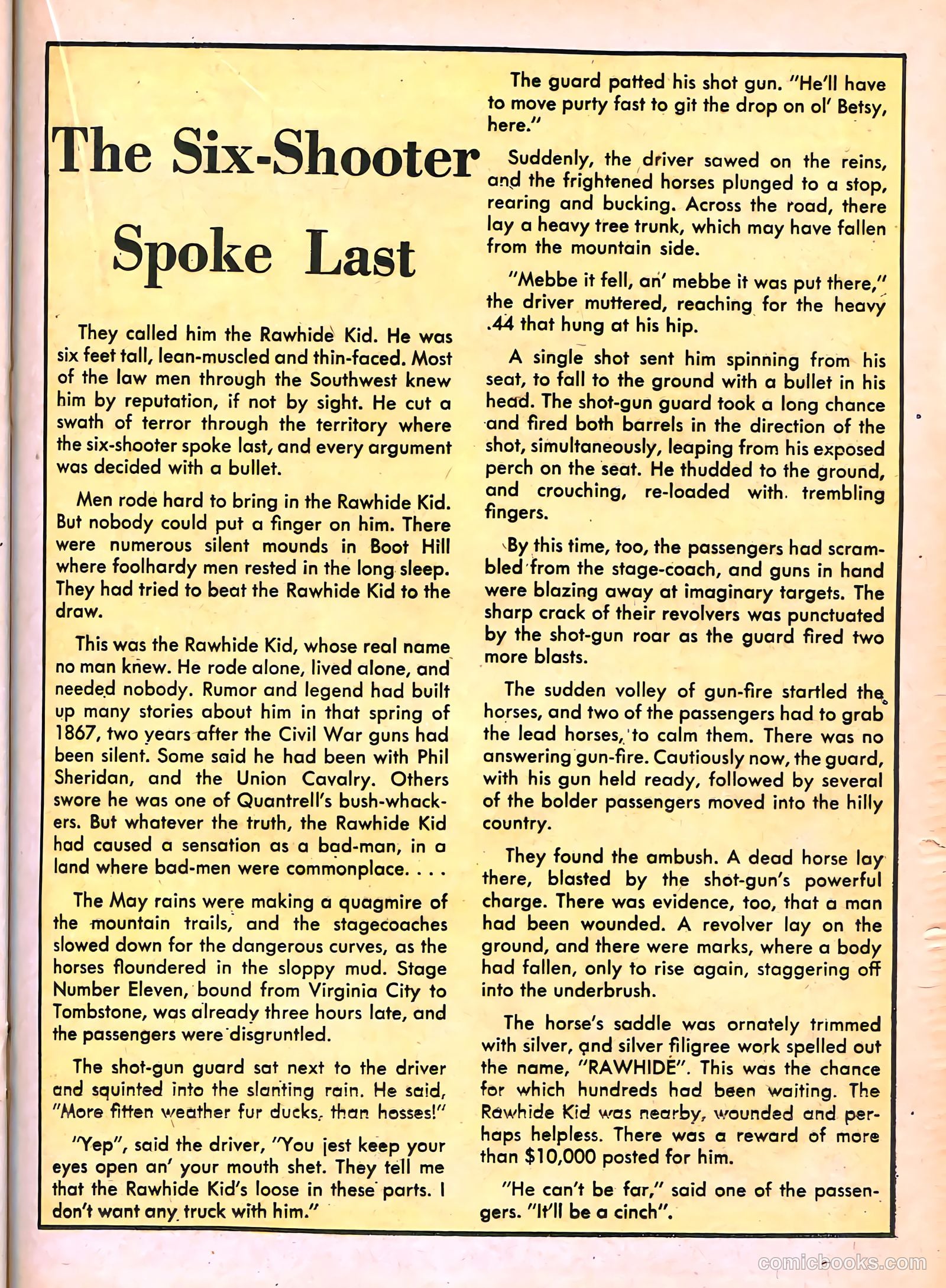 The Westerner Comics #31 — page 31 of 52