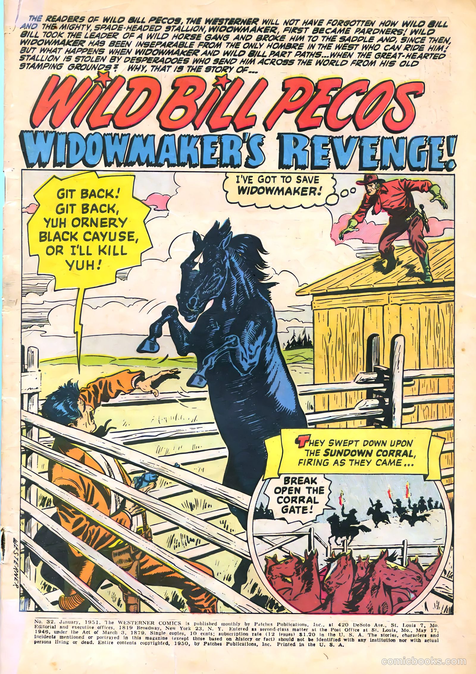 The Westerner Comics #32 — page 3 of 52