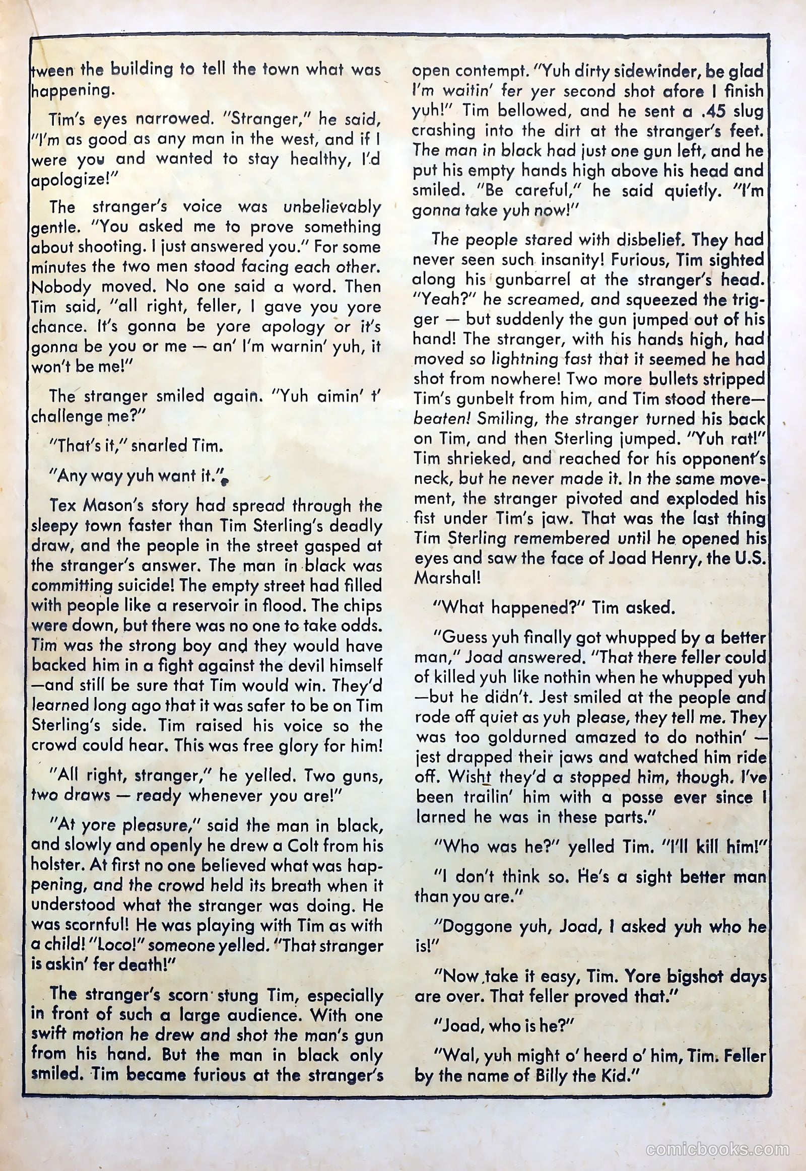 The Westerner Comics #33 — page 31 of 52