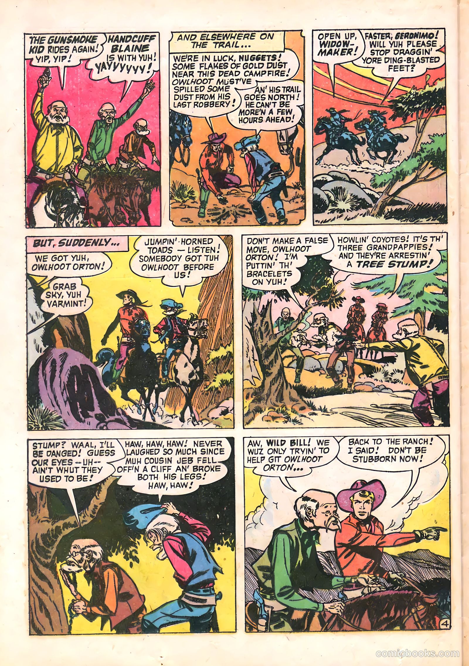 The Westerner Comics #34 — page 36 of 52