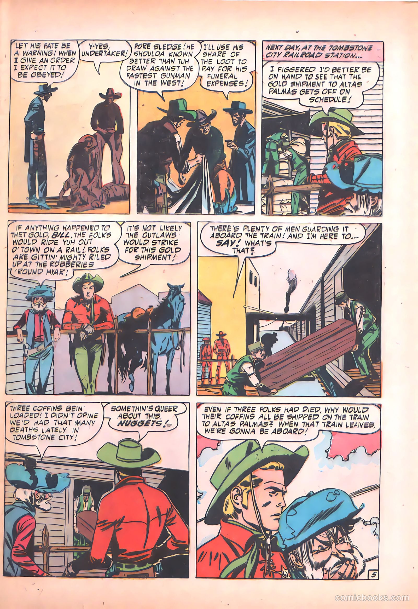 The Westerner Comics #40 — page 7 of 37