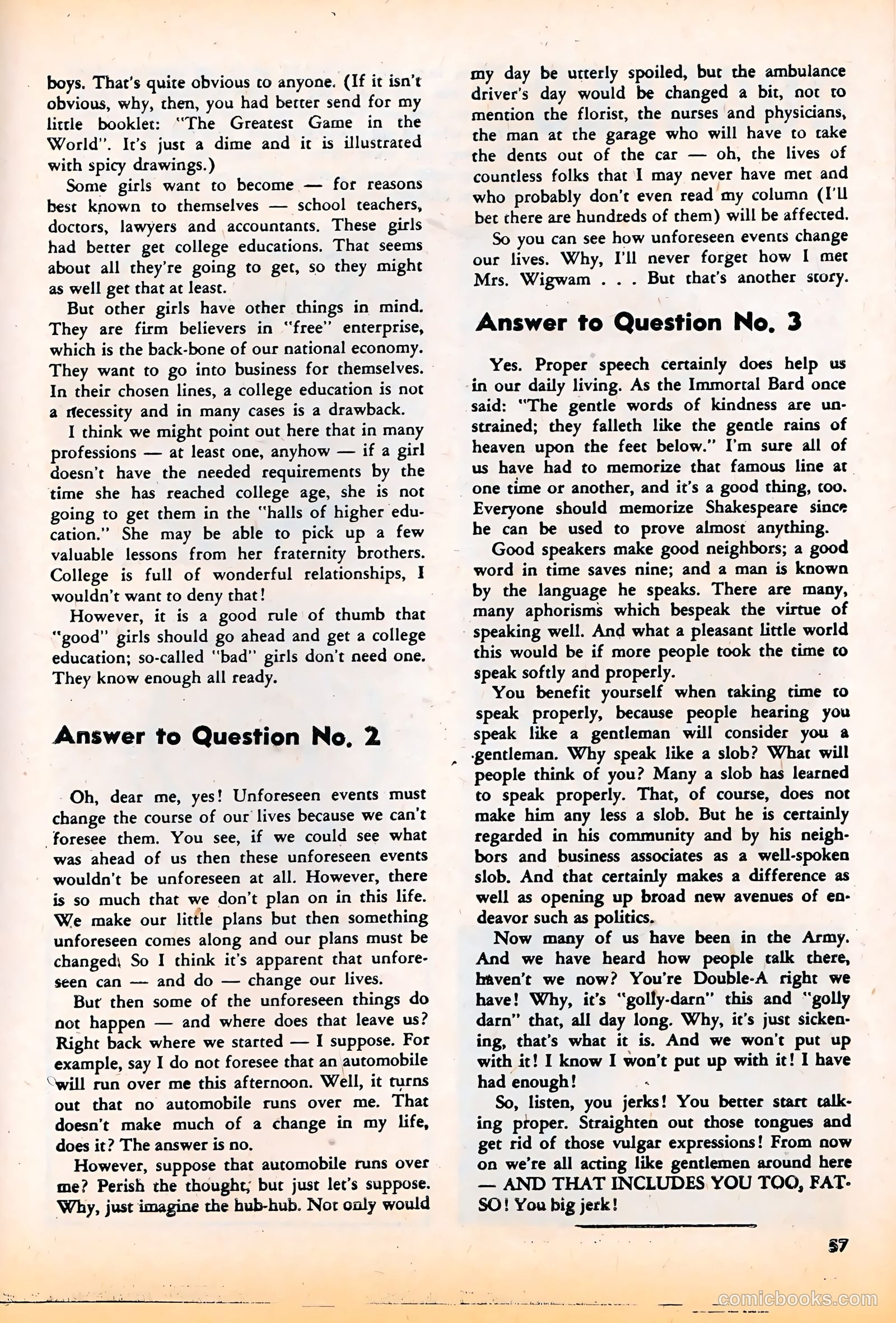 This Magazine Is Crazy #2 — page 58 of 67