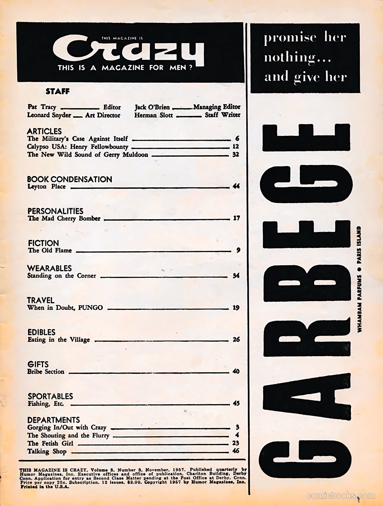 This Magazine Is Crazy #3 — page 3 of 51