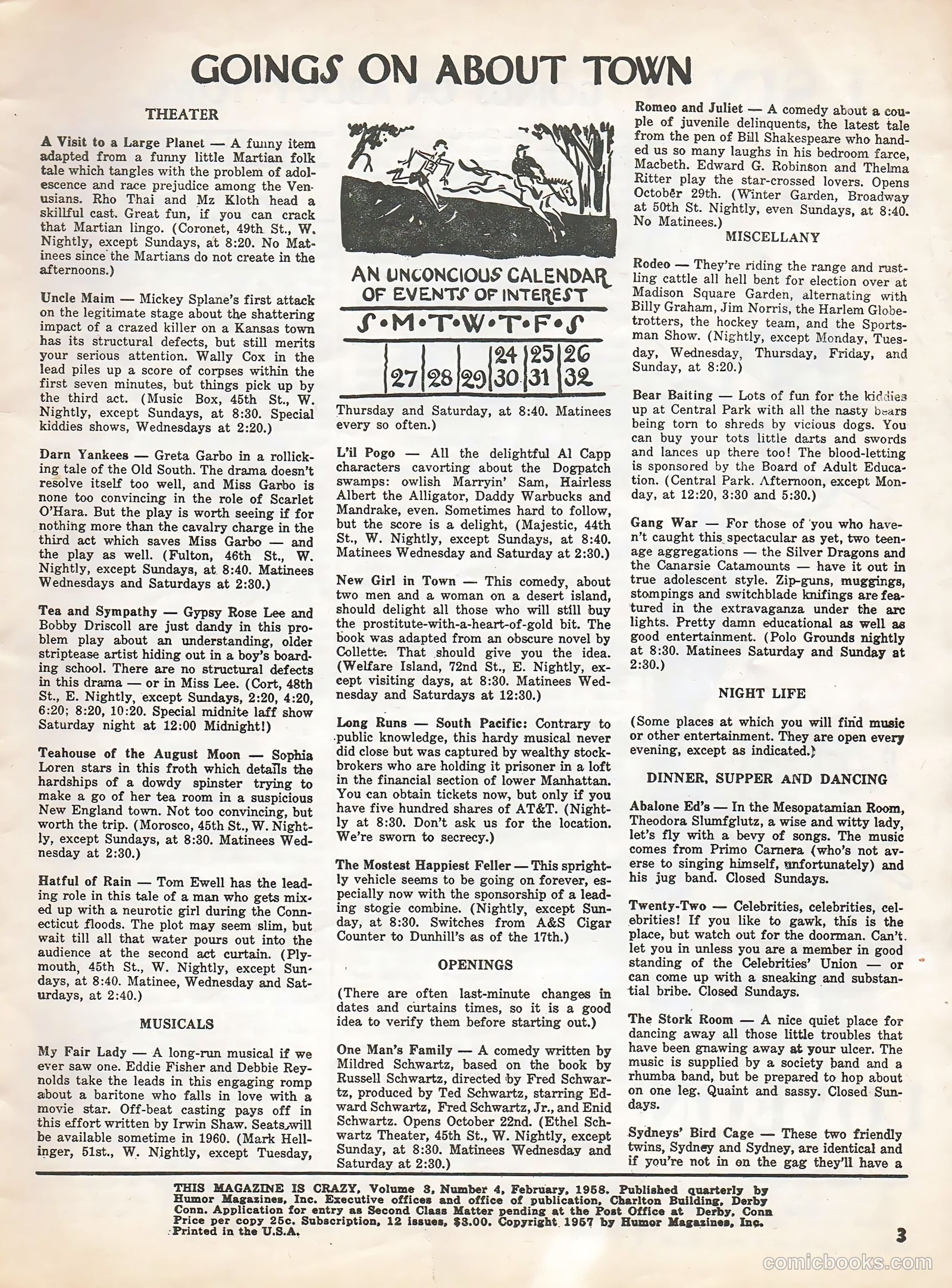 This Magazine Is Crazy #4 — page 3 of 50
