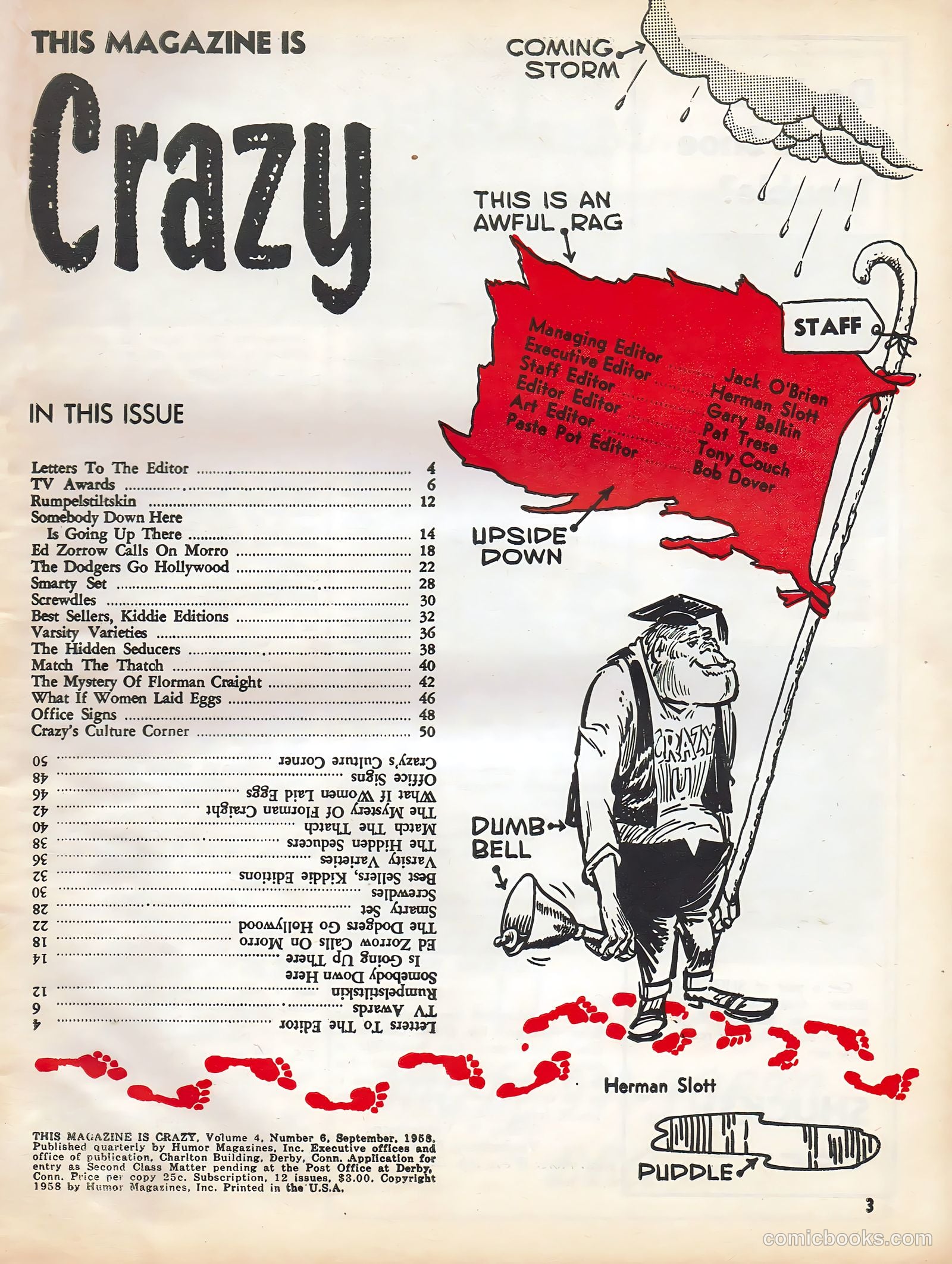 This Magazine Is Crazy #6 — page 3 of 49