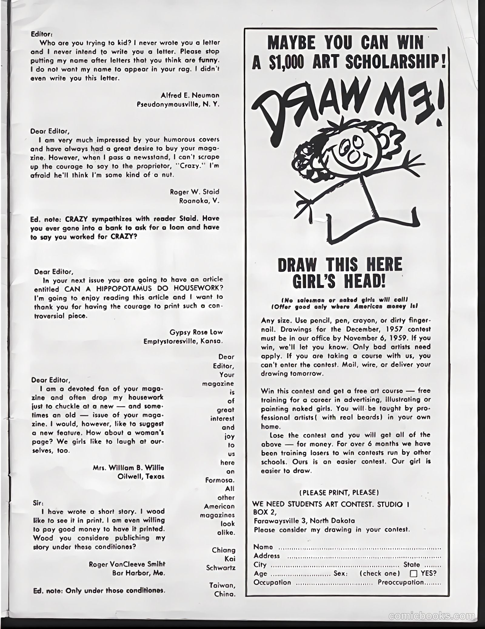 This Magazine Is Crazy #8 — page 5 of 52