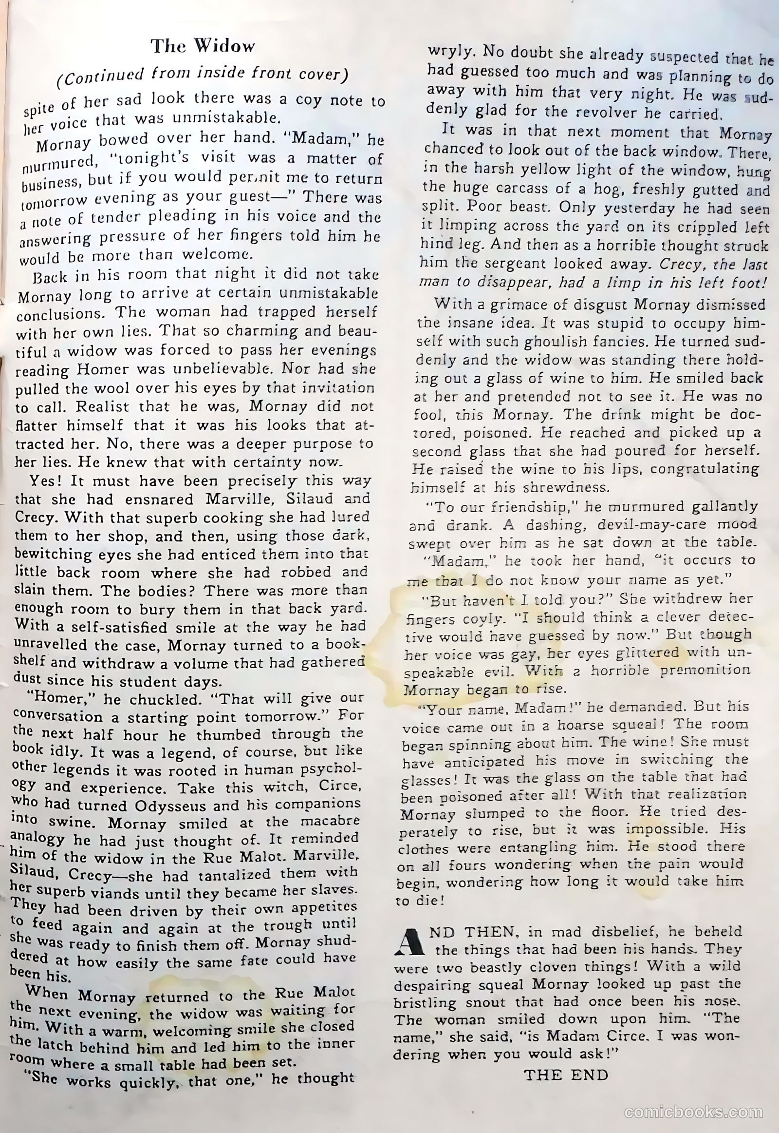 This Magazine Is Haunted #12 — page 35 of 36
