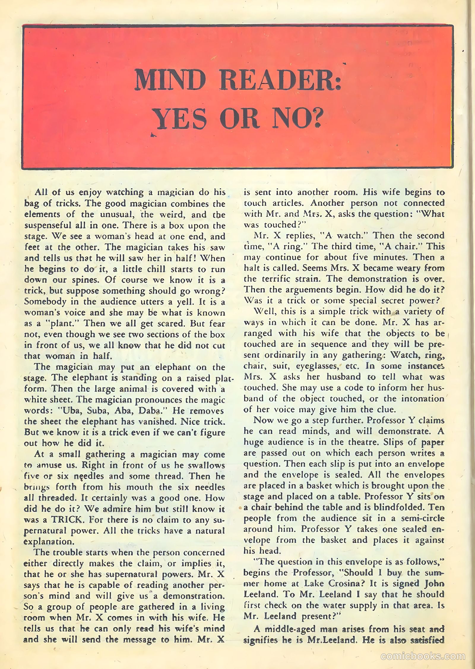 This Magazine Is Haunted #15 — page 16 of 36
