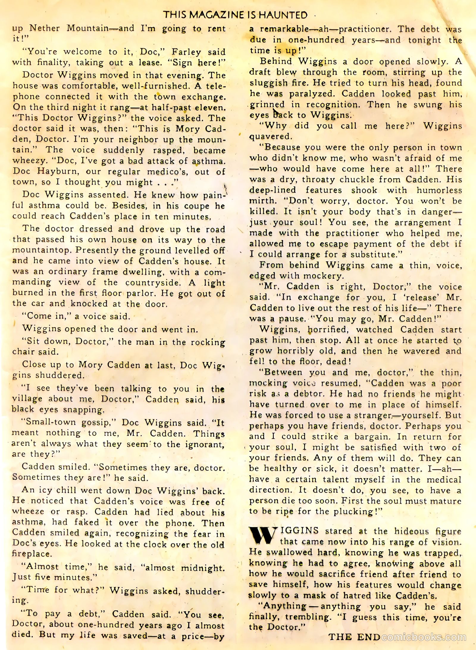 This Magazine Is Haunted #5 — page 25 of 36